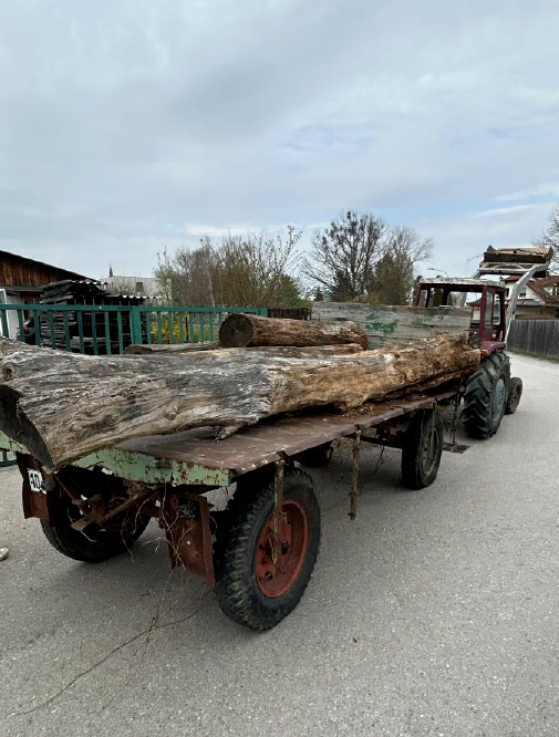 Das Fahrzeuggespann wurde angehalten und eine Lenker- und Fahrzeugkontrolle durchgeführt.