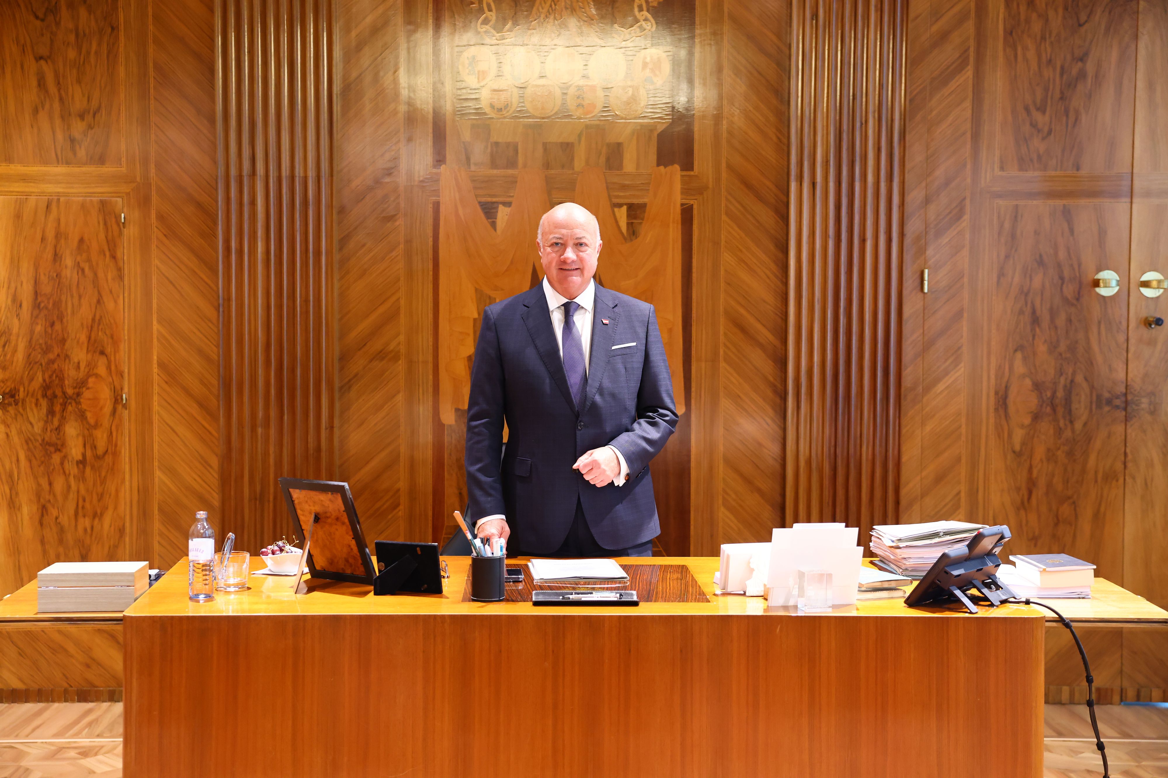 Bundeskanzler Christian Stocker (VP)