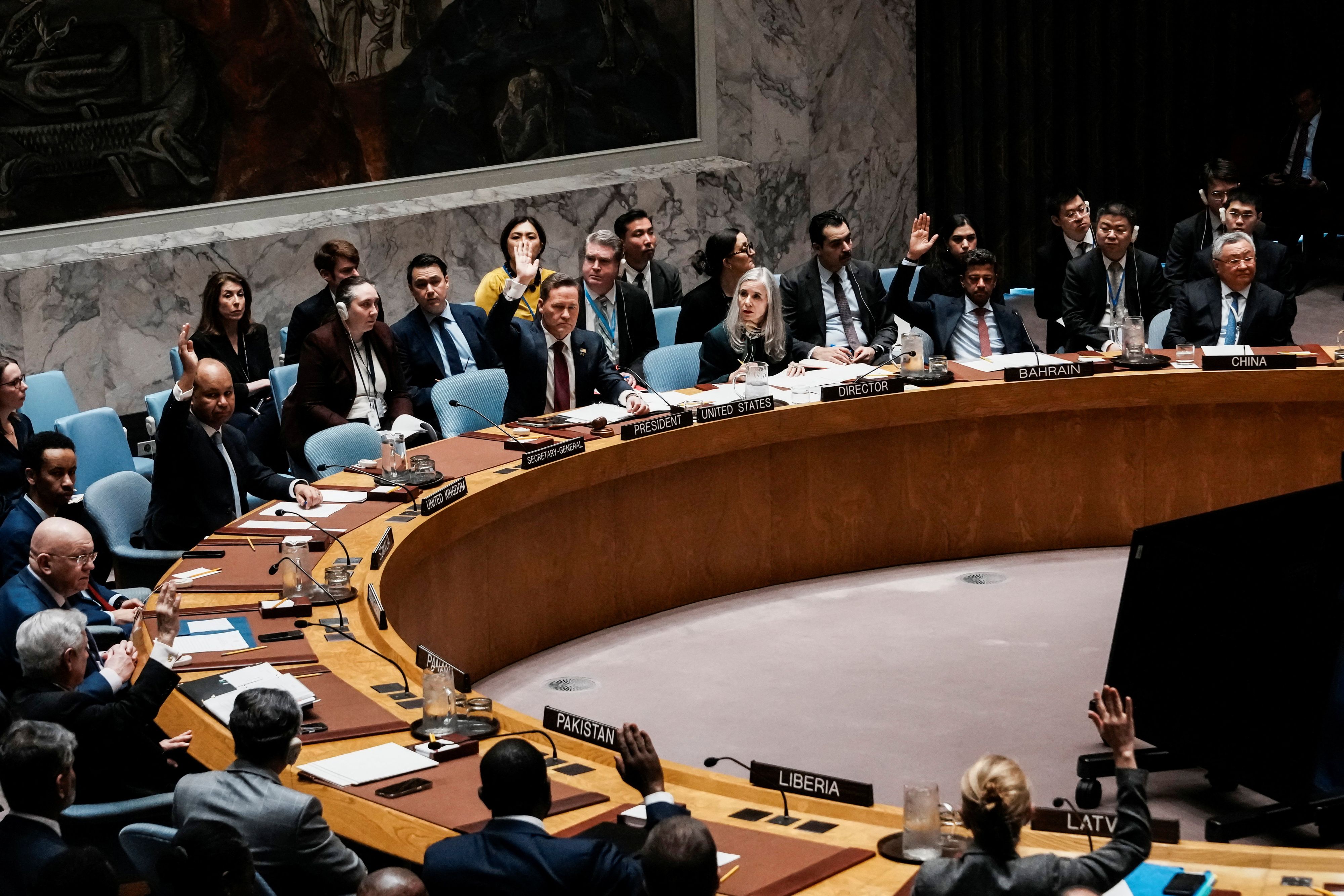 Im UN-Sicherheitsrat wird über die Straße von Hormus abgestimmt.