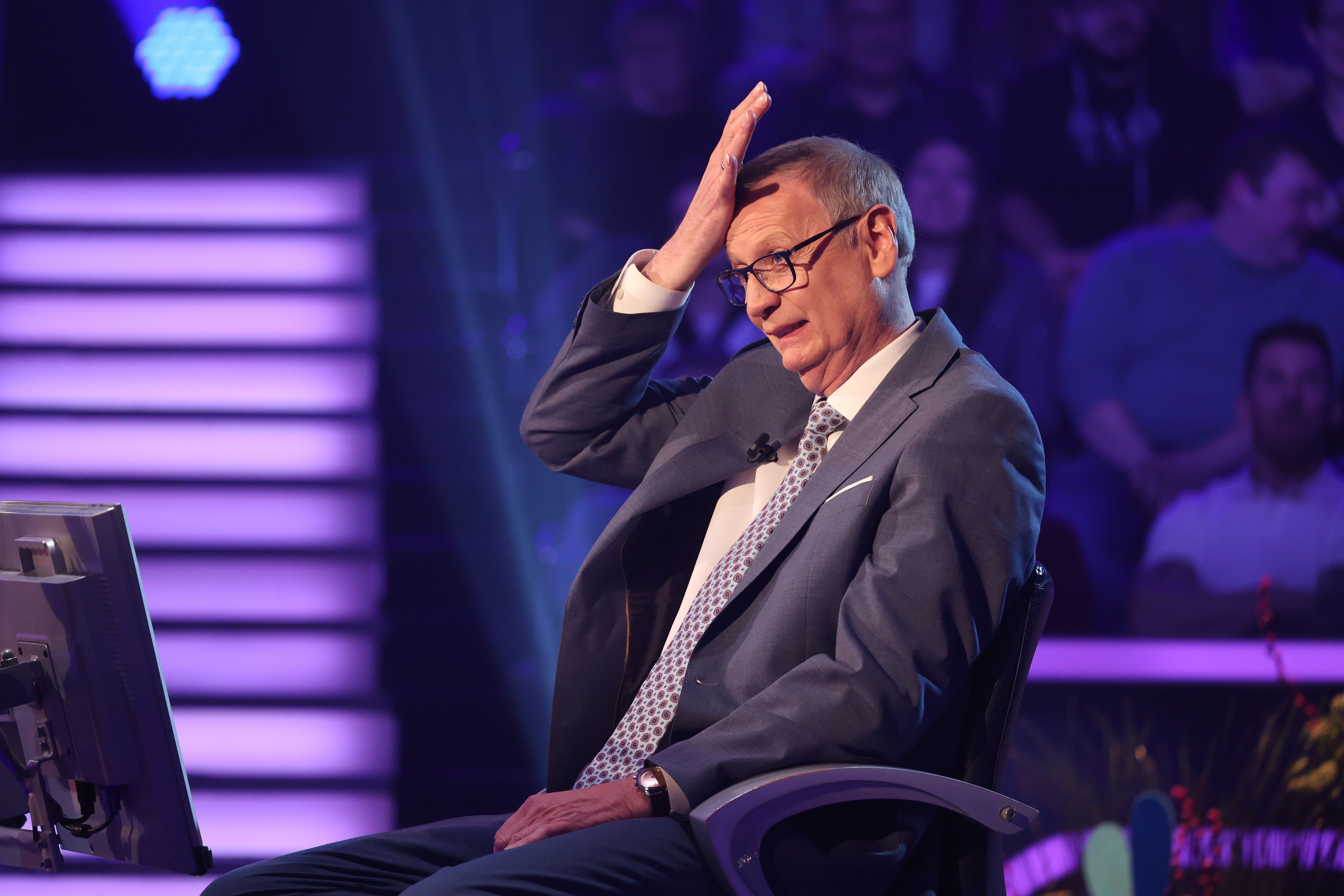 Da staunte Günther Jauch nicht schlecht, als der 91-jährige Reiner auf dem 