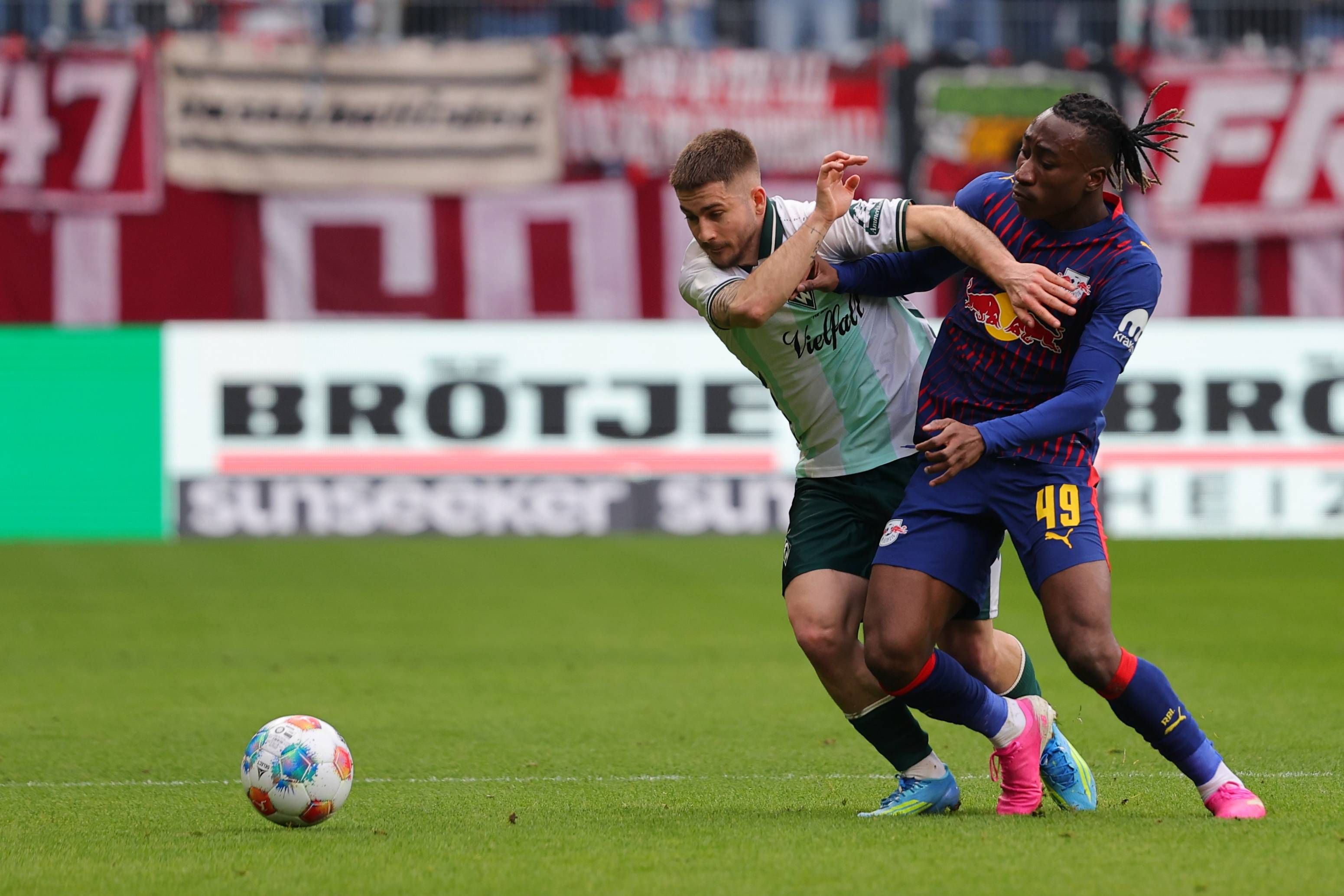 Romano Schmid im Einsatz.