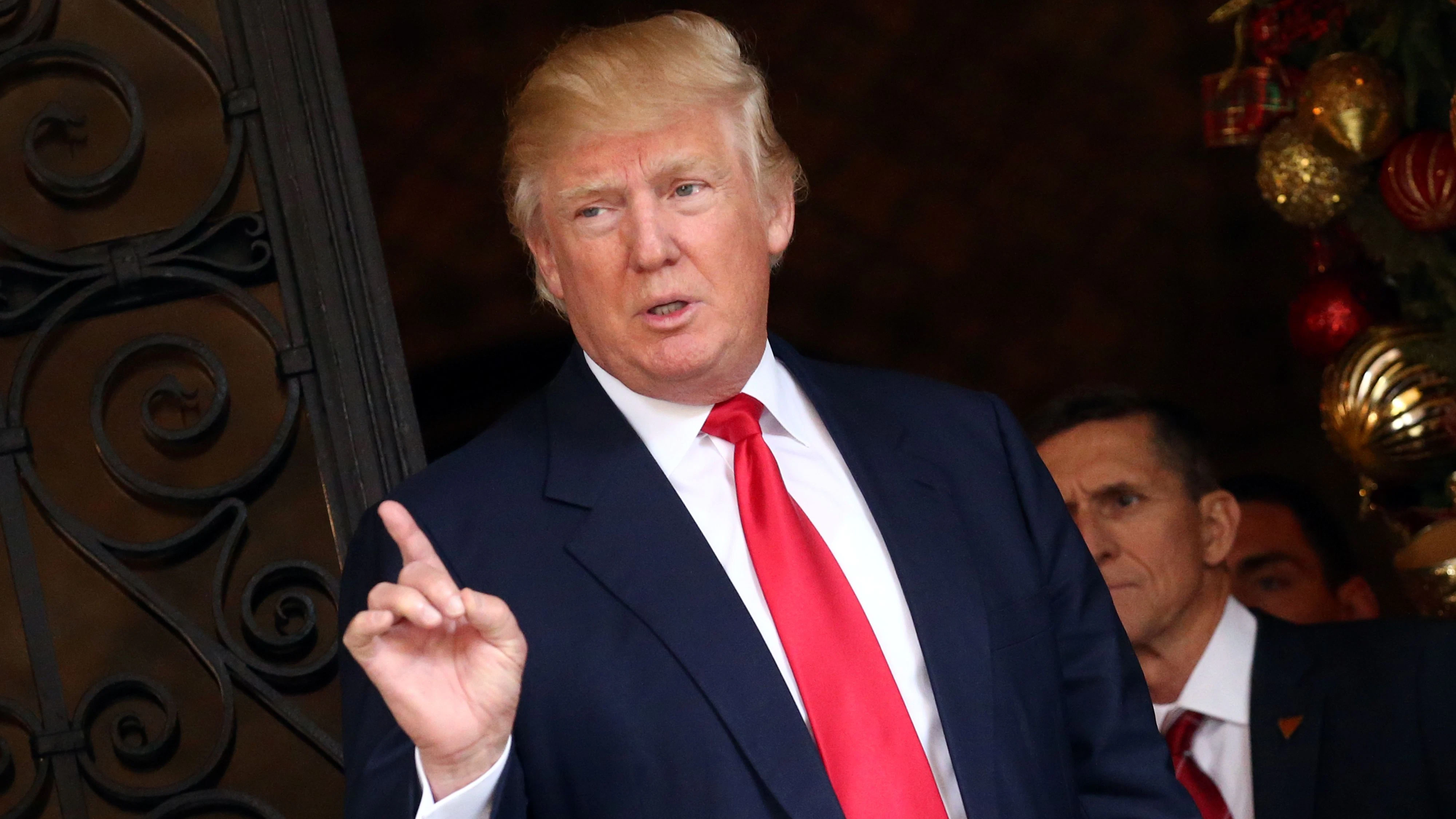 US-Präsident Donald Trump hat die rhetorische Sense ausgepackt. 