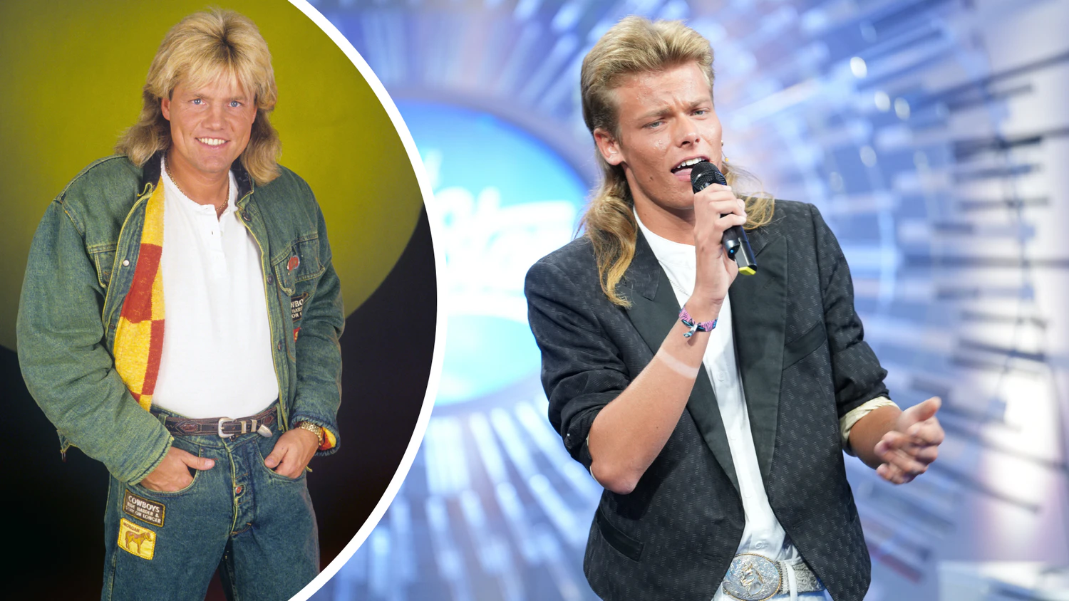 DSDS-Kandidat Evan Schuy verblüfft die Jury mit seiner Ähnlichkeit zu Dieter Bohlen in jungen Jahren (hier 1987).