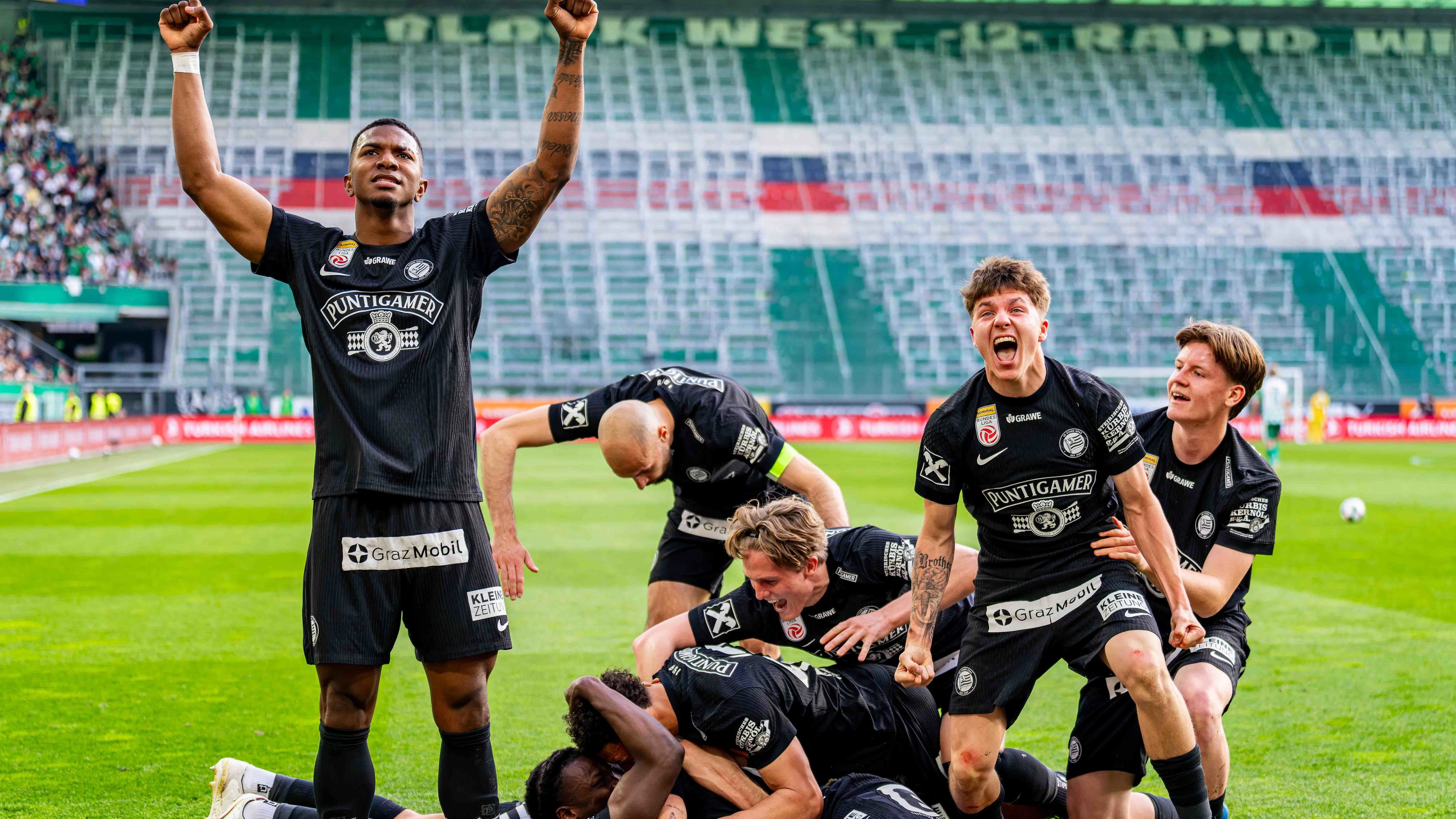 Heute.at - Sturm verteidigt Tabellenführung gegen Rapid