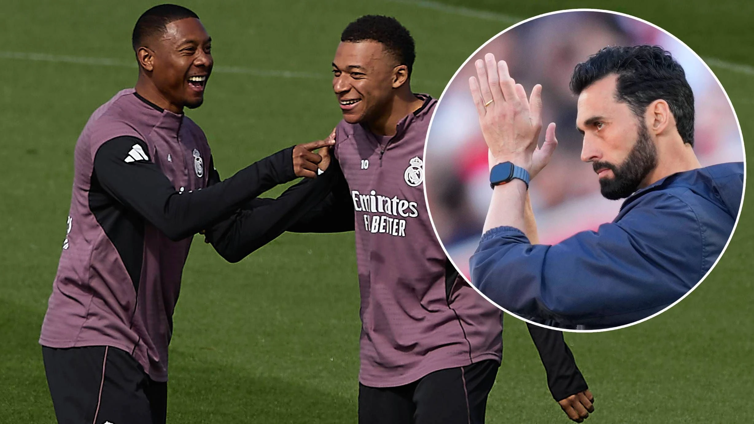 Real-Coach Alvaro Arbeola über David Alaba.