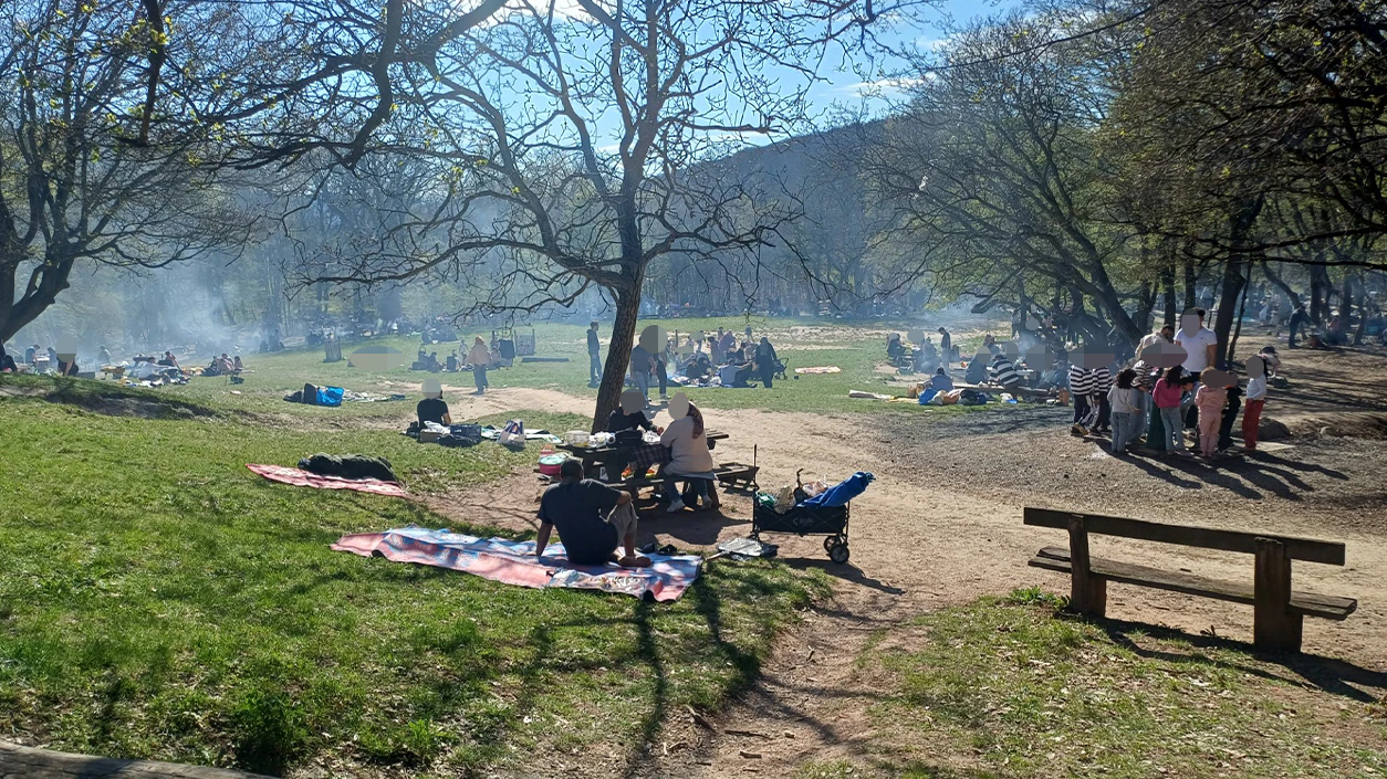 Heute.at - Sonnenschein lädt Wiener an Ostern zum Grillen ein