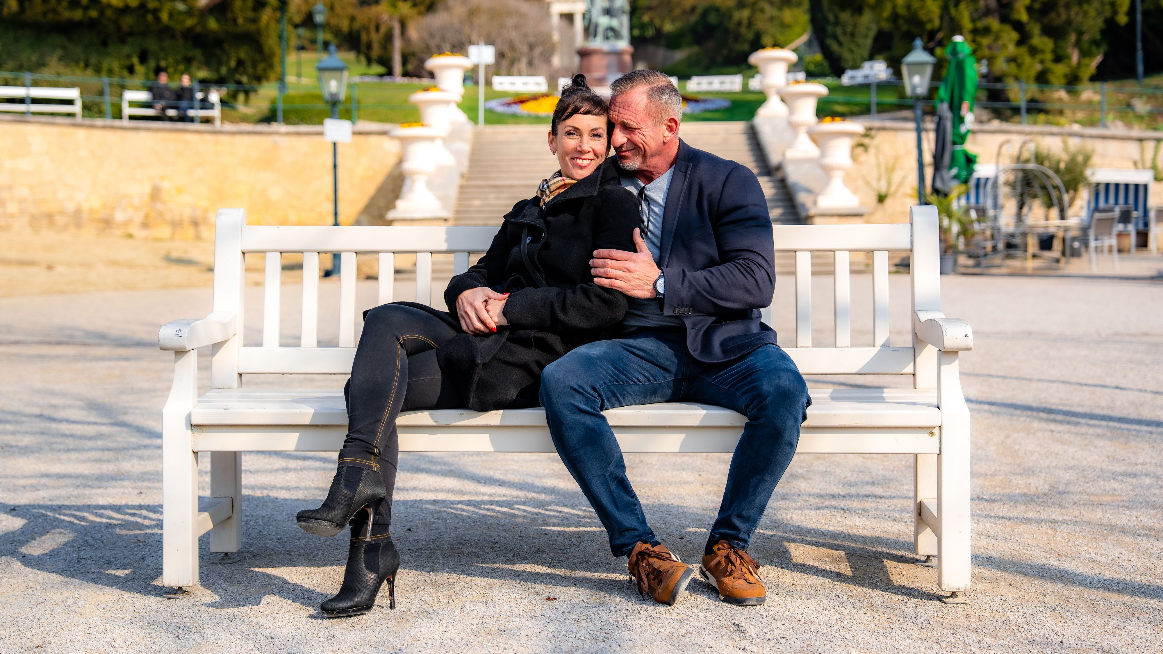 Adriana Zartl und Max Fraisl spielen im neuen Thriller 