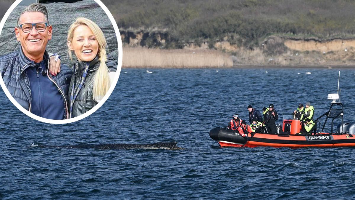Große Tierliebe: Musik-Manager Klaus Leutgeb (hier mit Melissa Naschenweng) bietet immer noch an, einen beträchtlichen Teil der Wal-Rettung zu finanzieren.