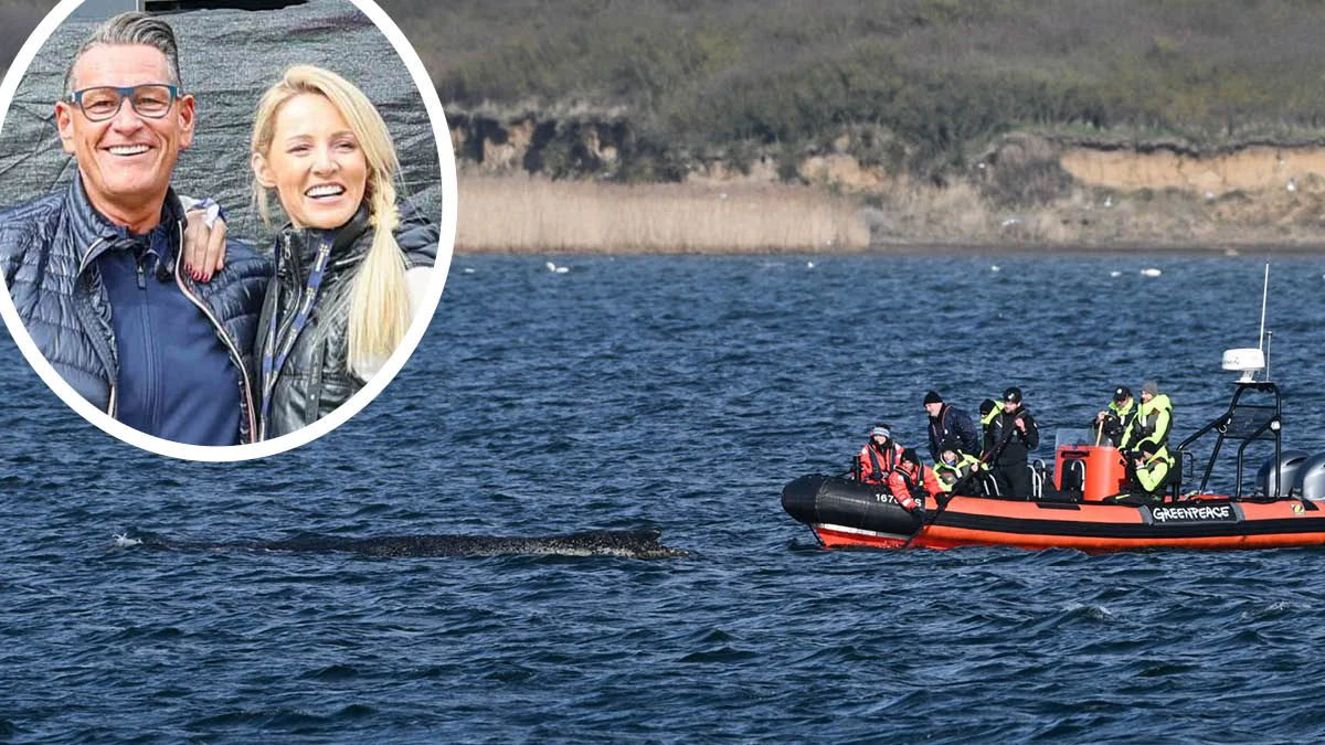 Große Tierliebe: Musik-Manager Klaus Leutgeb (hier mit Melissa Naschenweng) bietet immer noch an, einen beträchtlichen Teil der Wal-Rettung zu finanzieren.