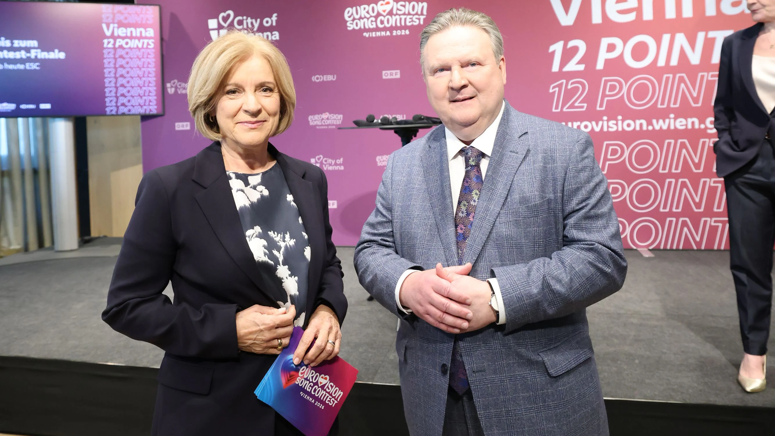 ORF-Chefin Ingrid Thurnher und Bürgermeister Michael Ludwig (SP). 