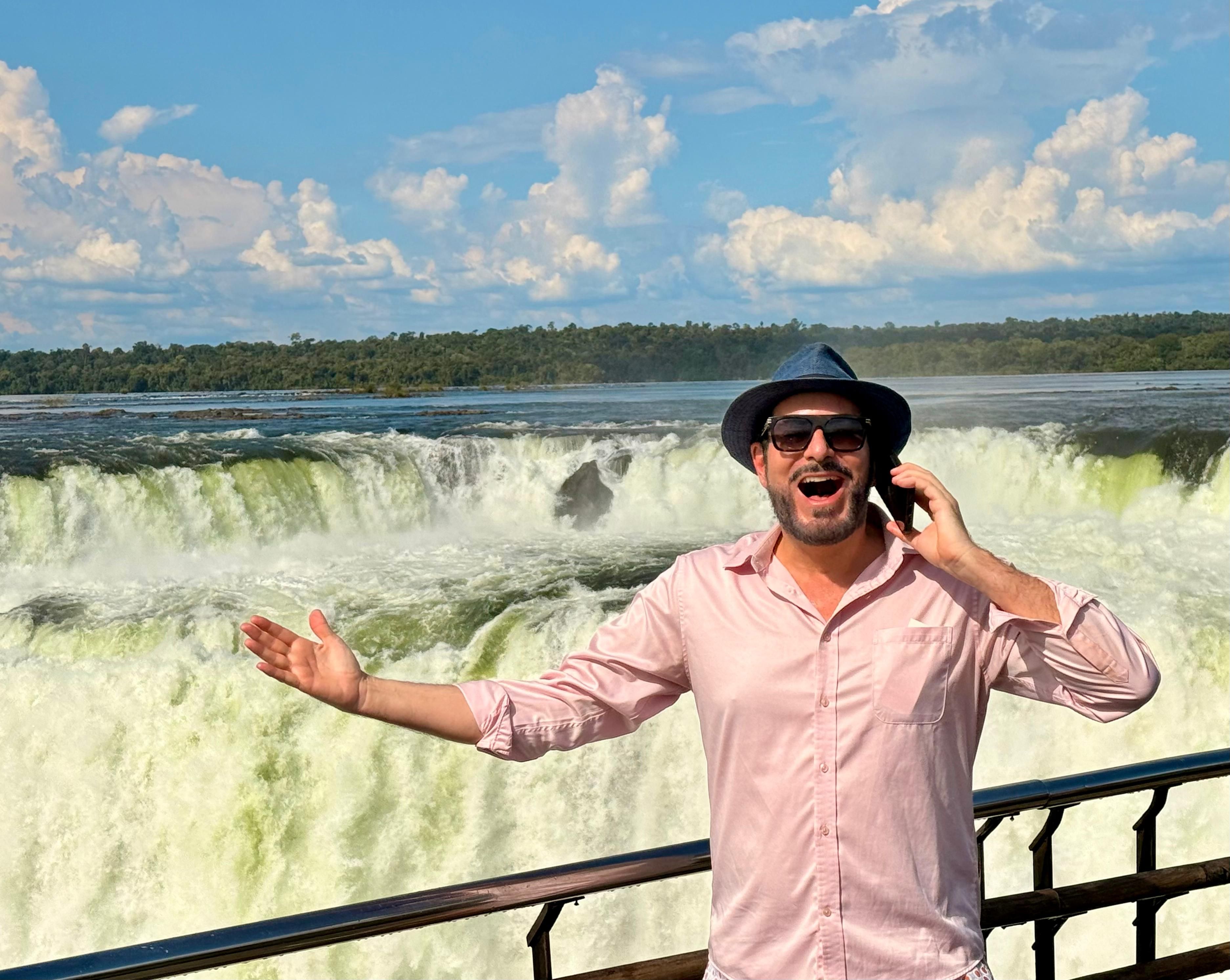 Clemens Unterreiner an dem Ort, der sein Leben veränderte