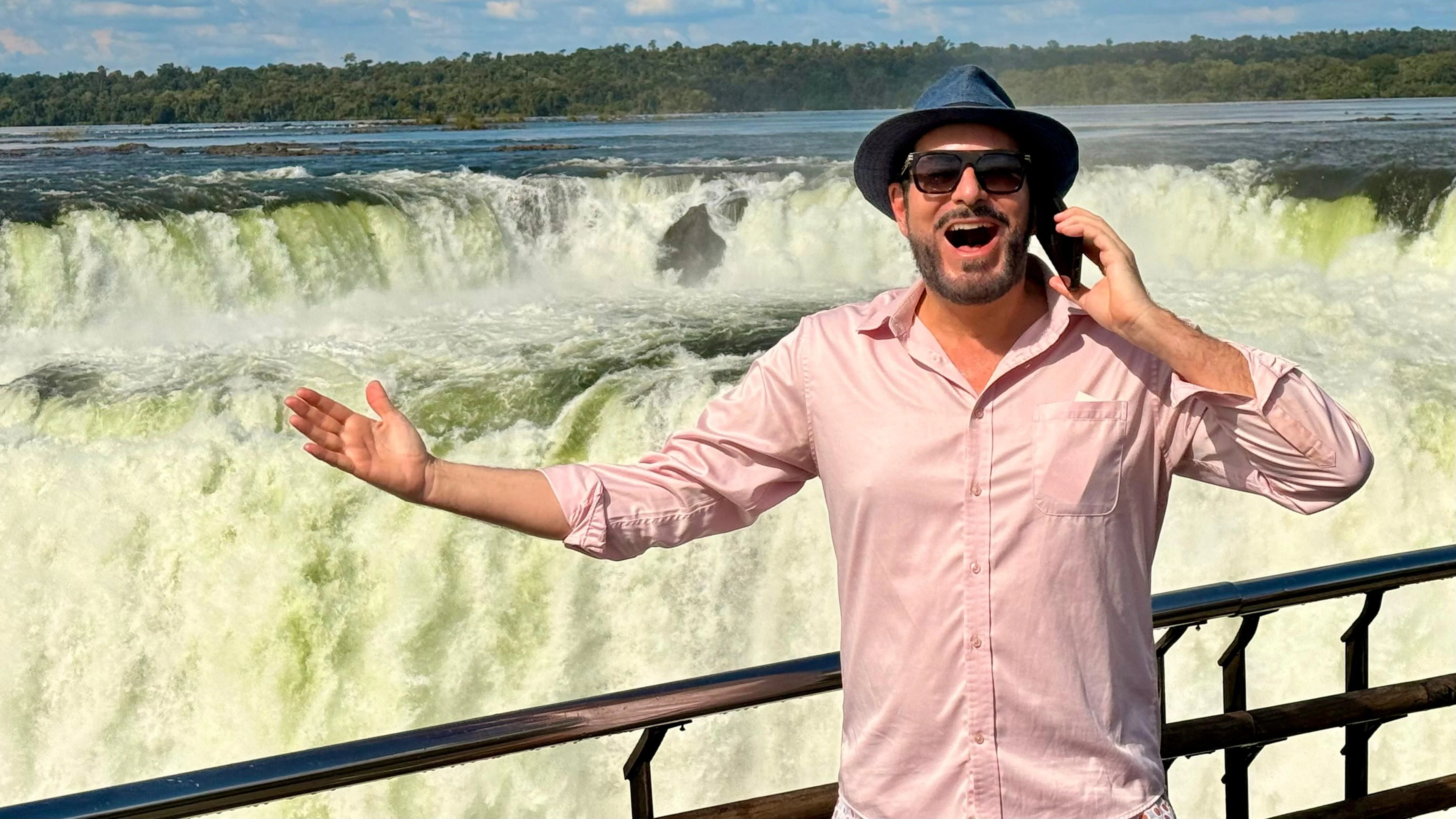 Clemens Unterreiner an dem Ort, der sein Leben veränderte