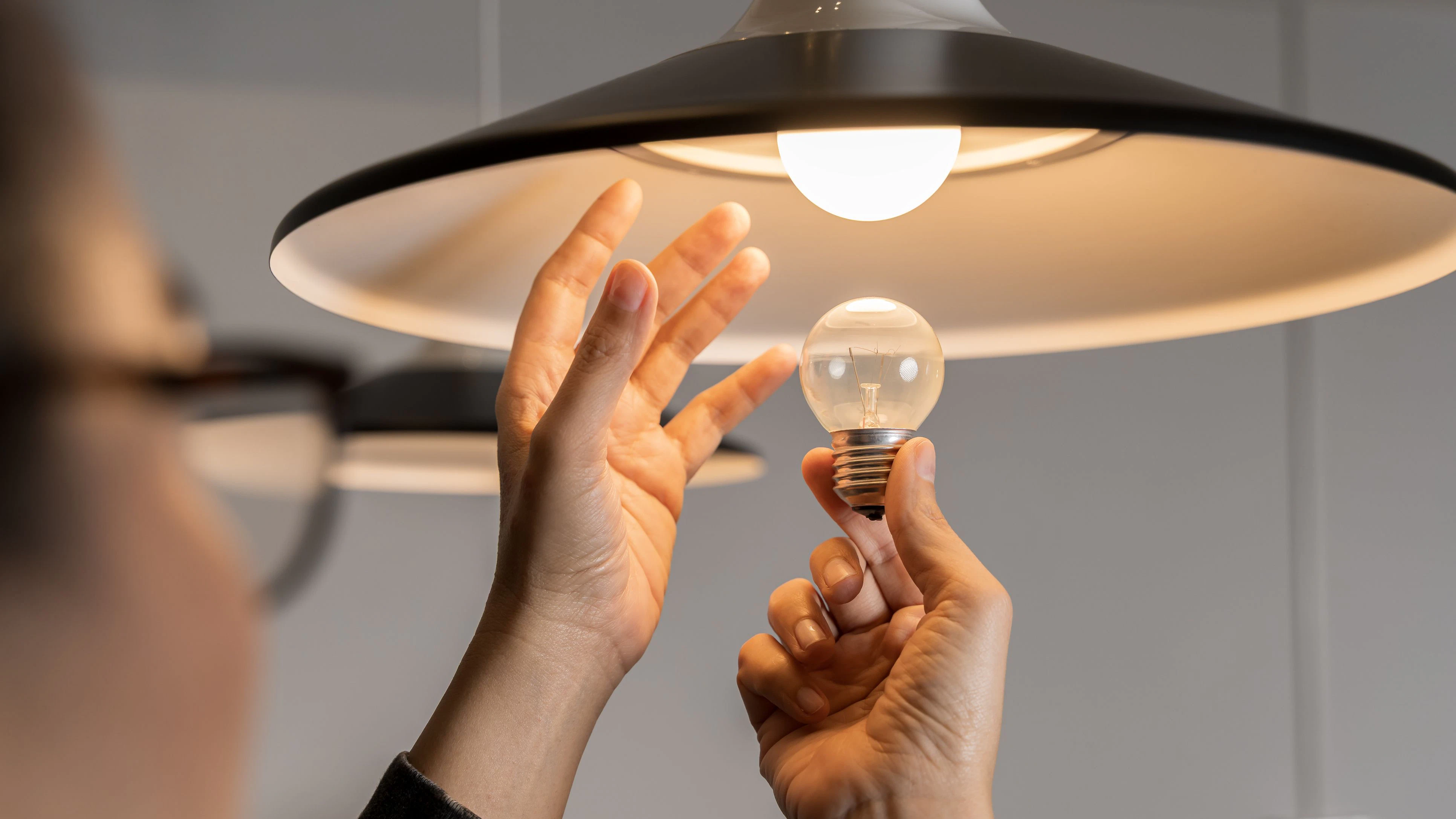 LED-Birne statt Glühbirne...