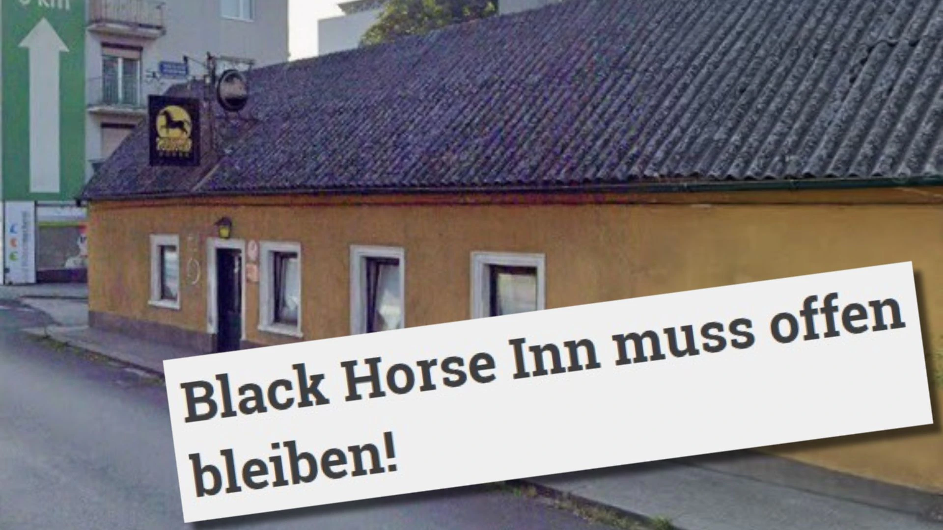 Die Betreiber des Black Horse Inn wollen nicht aufgeben.
