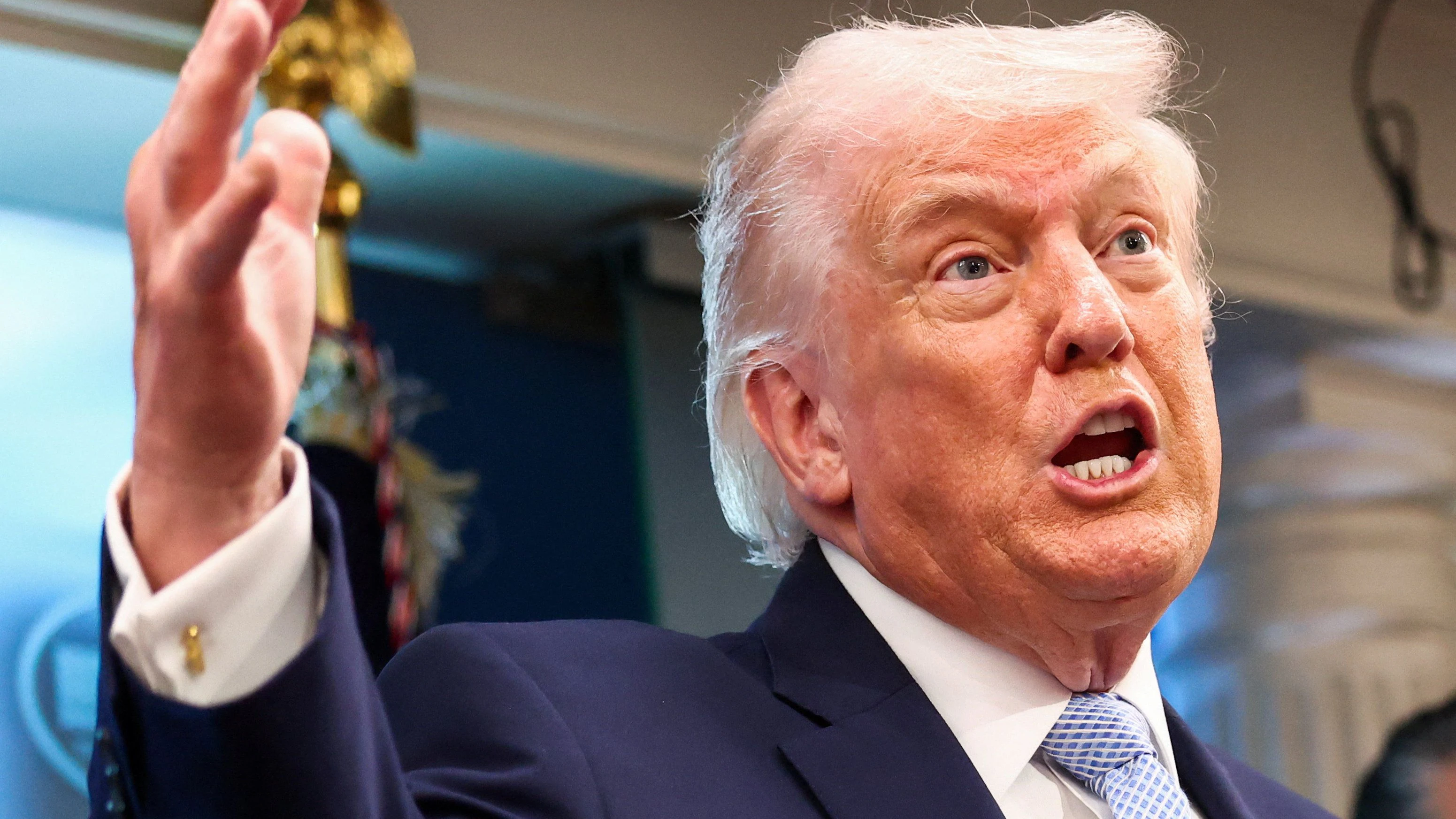 Nach den Drohungen von US-Präsident Trump soll der Iran die Verhandlungen abgebrochen haben. 