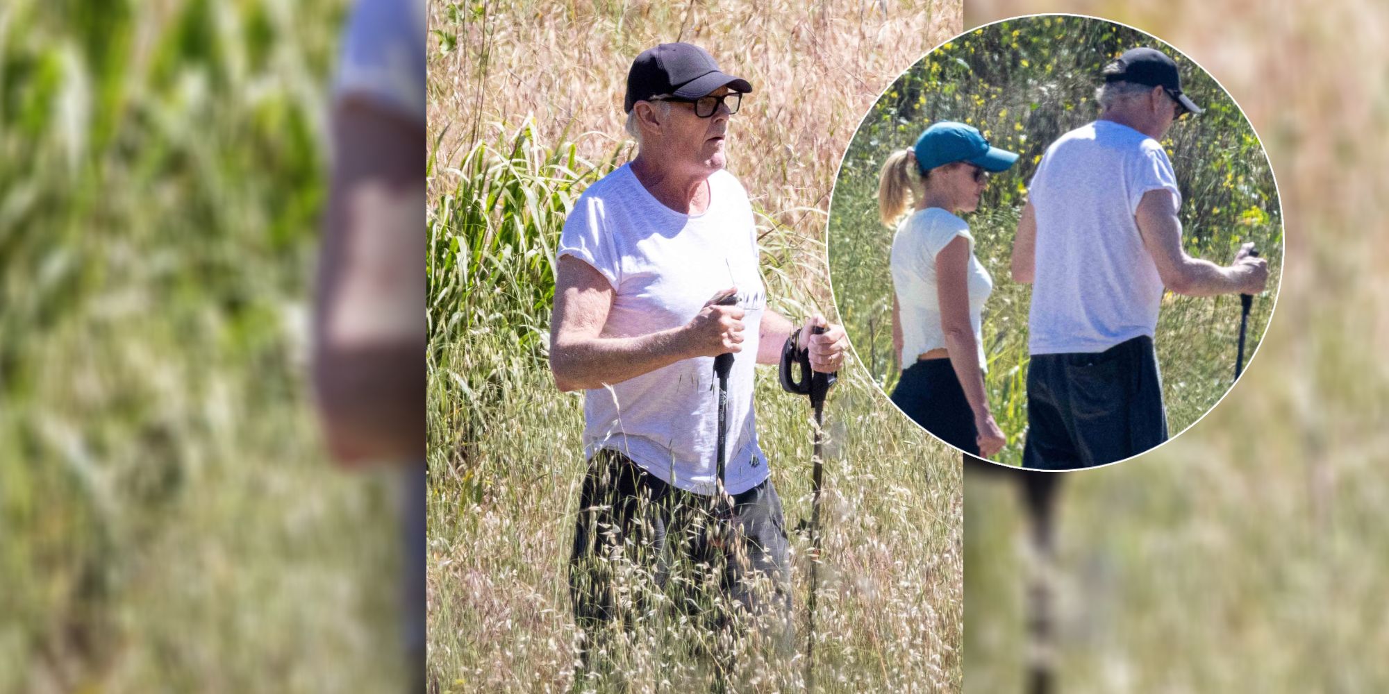 David Hasselhoff macht erste Schritte.