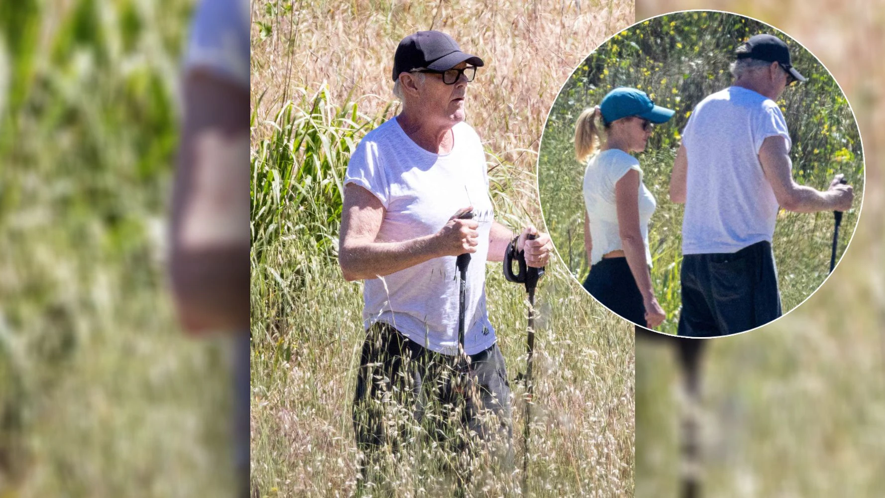 David Hasselhoff macht erste Schritte.