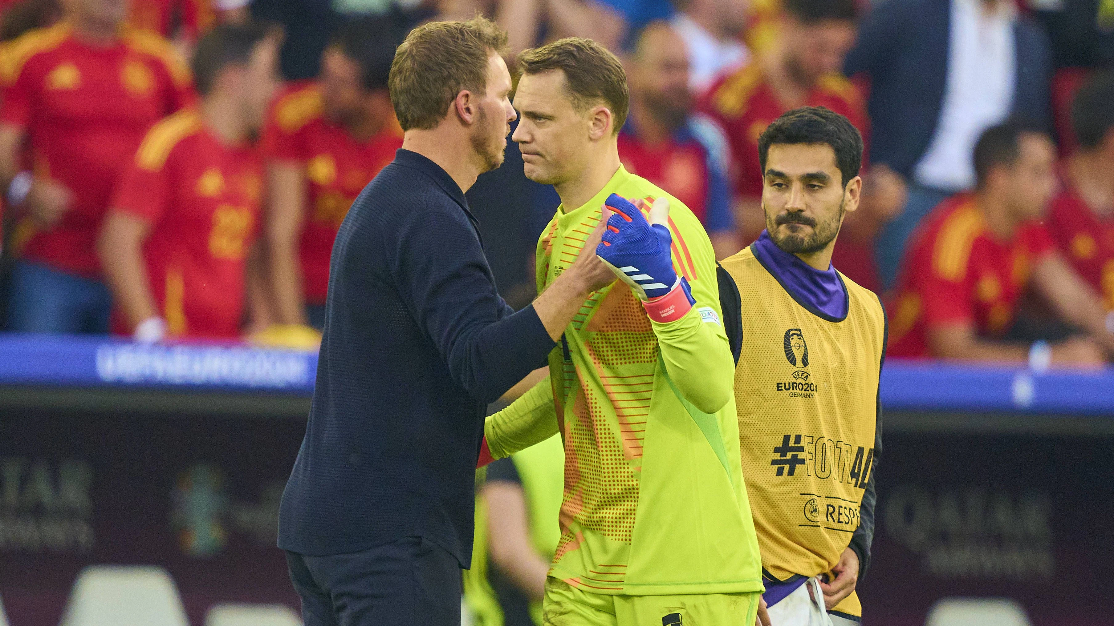 Manuel Neuer und Julian Nagelsmann 