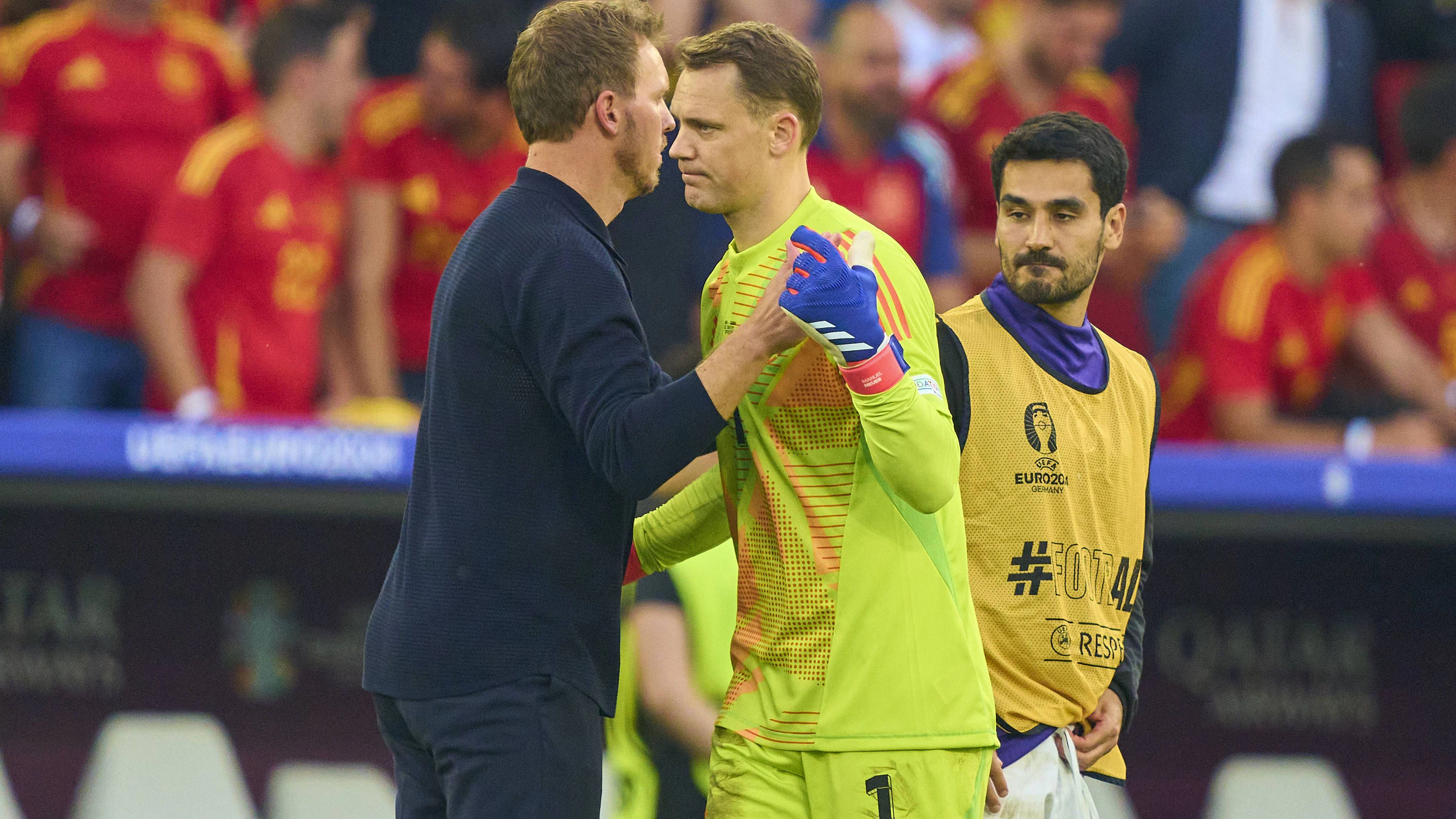 Manuel Neuer und Julian Nagelsmann 