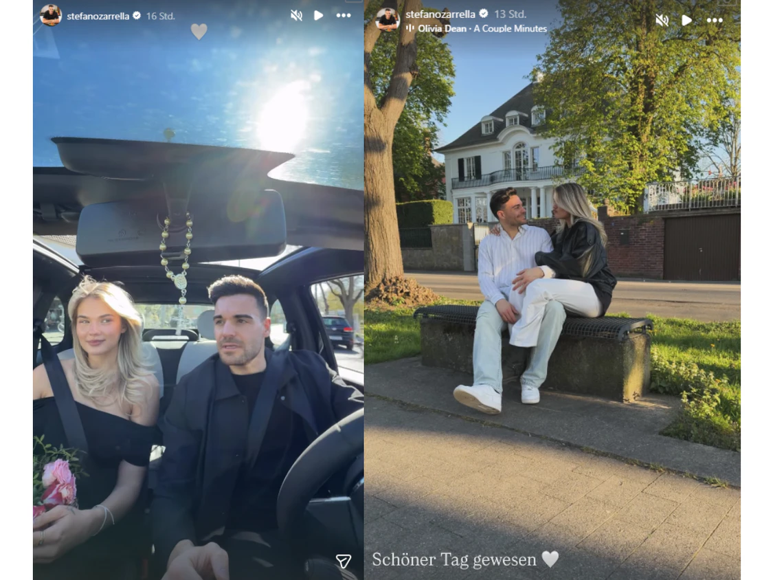 Stefano Zarrella zeigt sich mit einer hübschen Unbekannten.