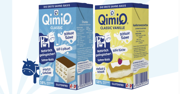 Mit dem natürlichen Sahneprodukt QimiQ Classic 
