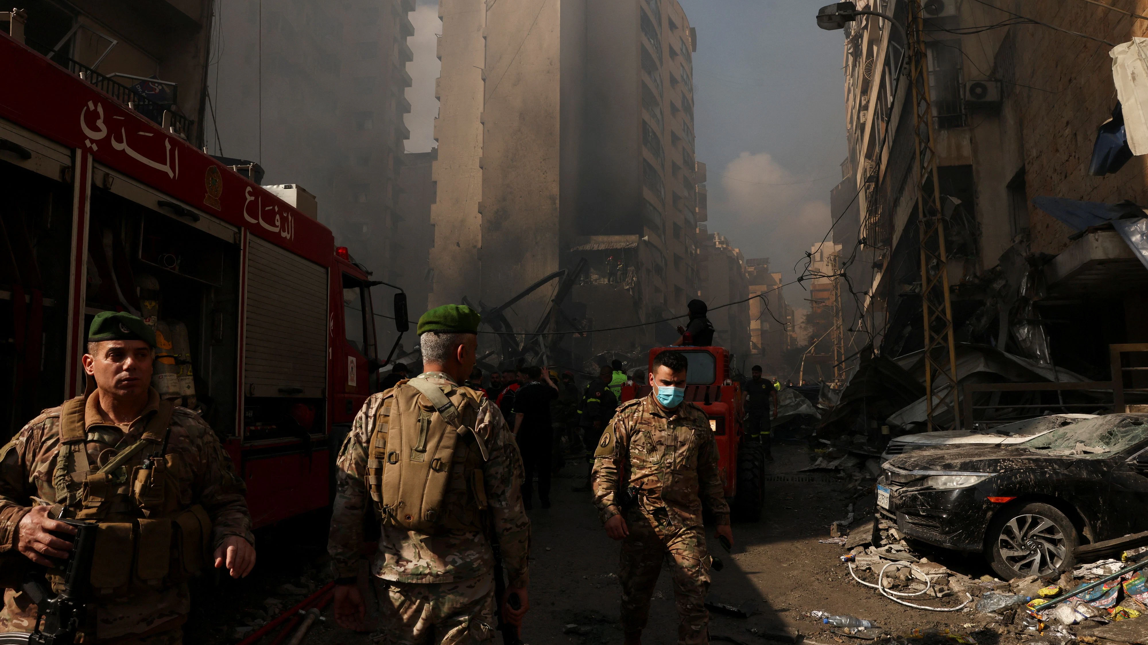 Israel hat den Libanon mit einer heftigen Angriffswelle überzogen. 