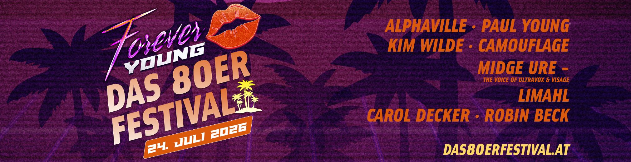 Das 80er Festival auf der Donauinsel