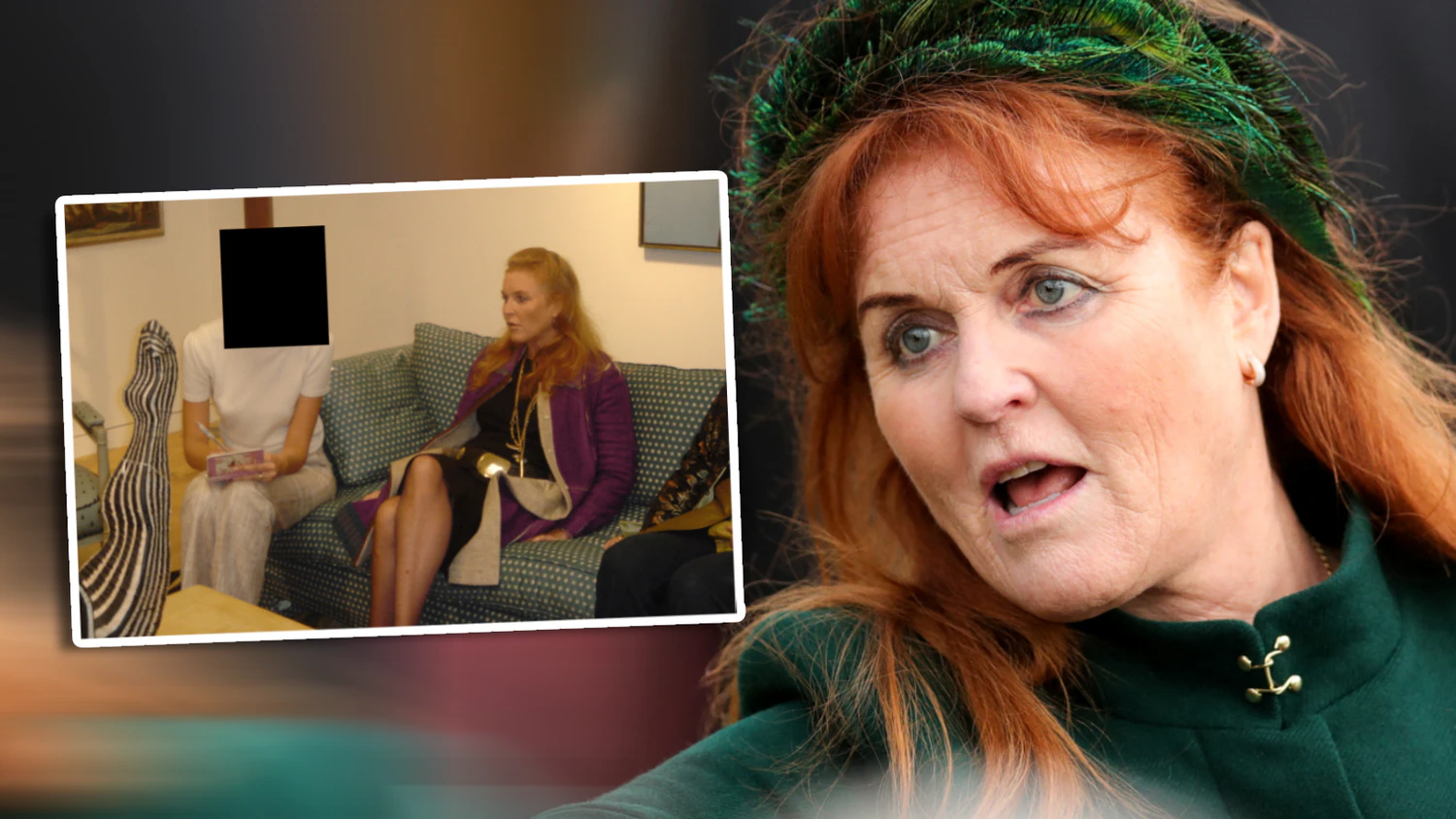 Sarah "Fergie" Ferguson ist auf der Flucht.