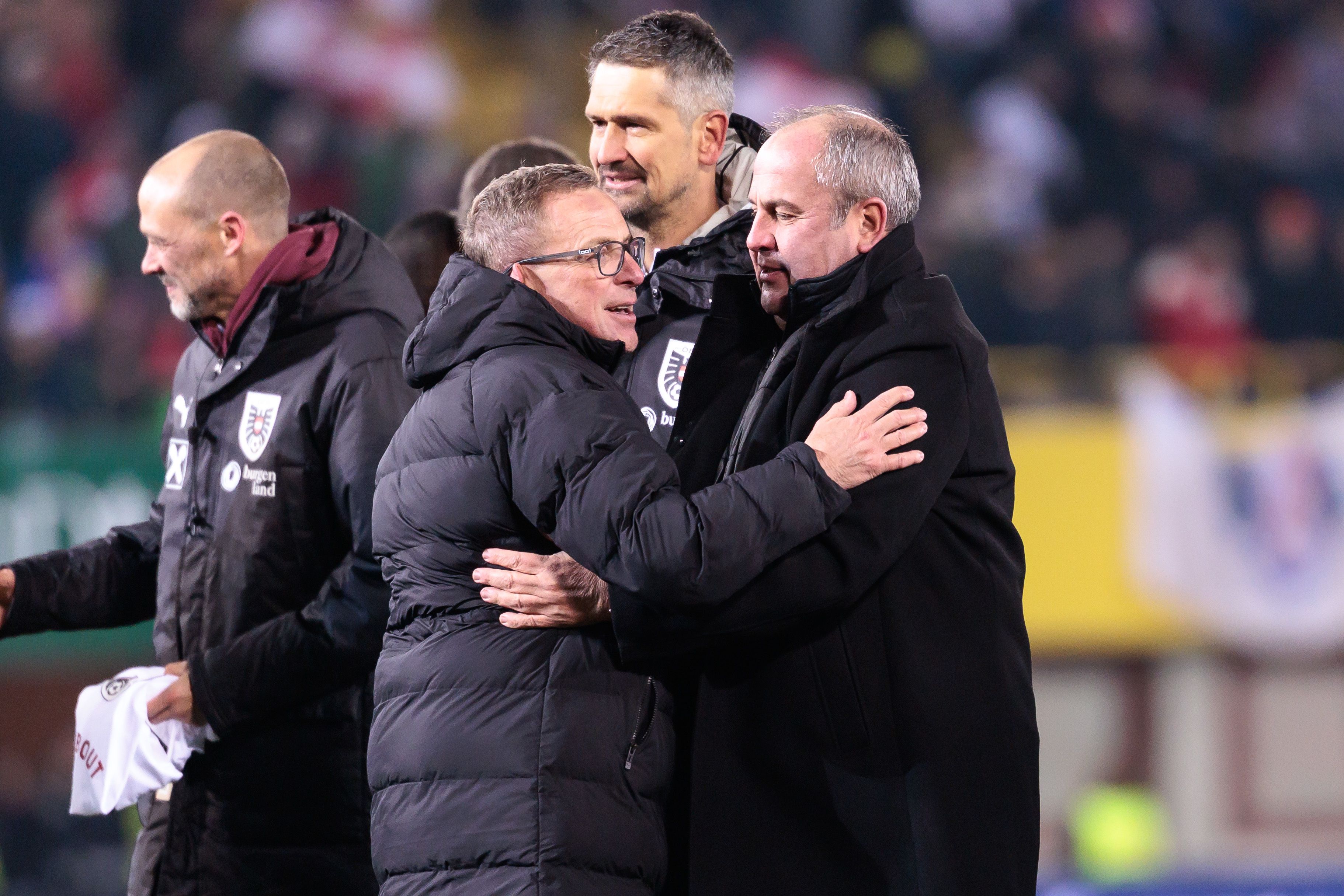 Ralf Rangnick und Josef Pröll