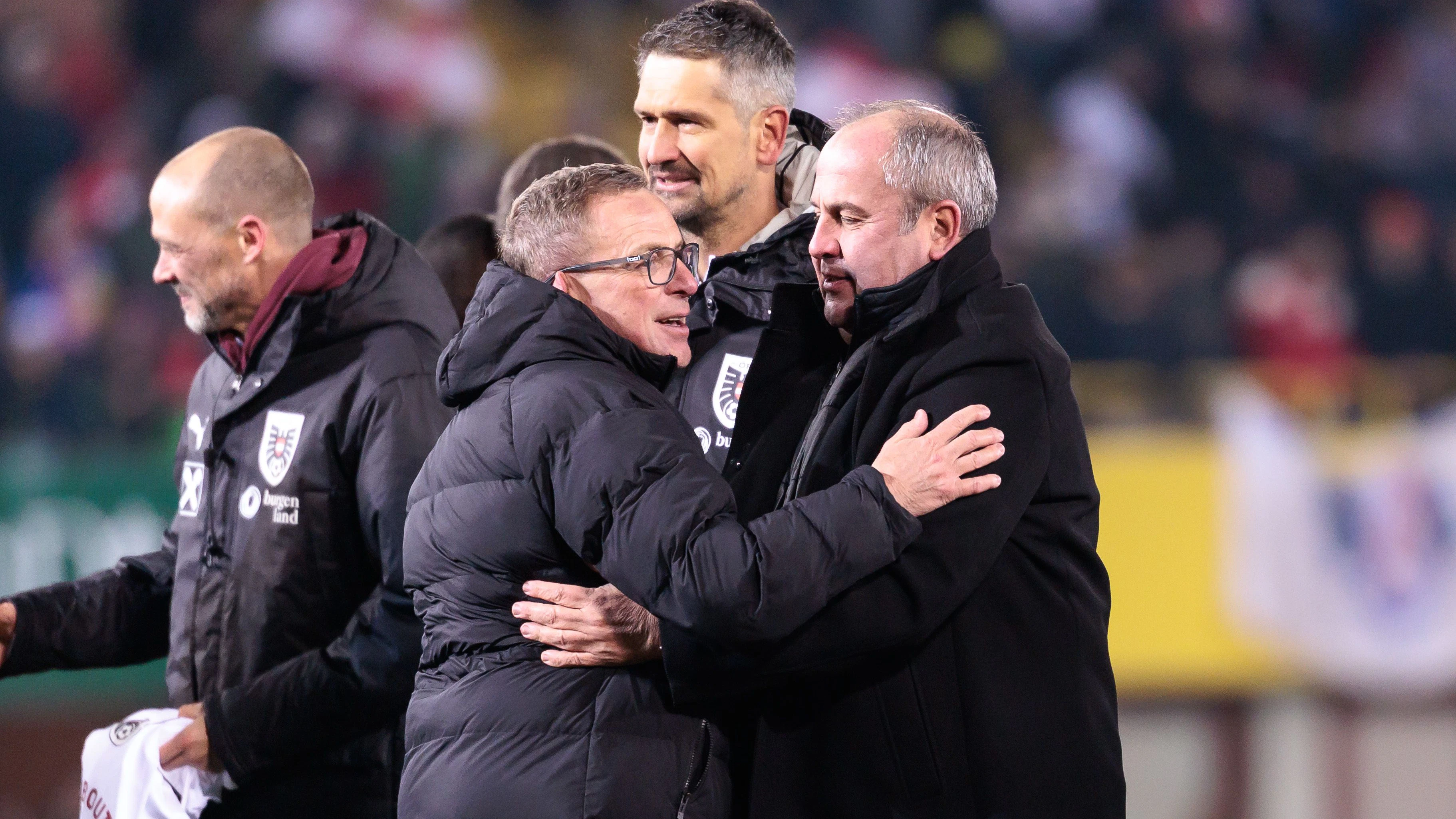 Ralf Rangnick und Josef Pröll