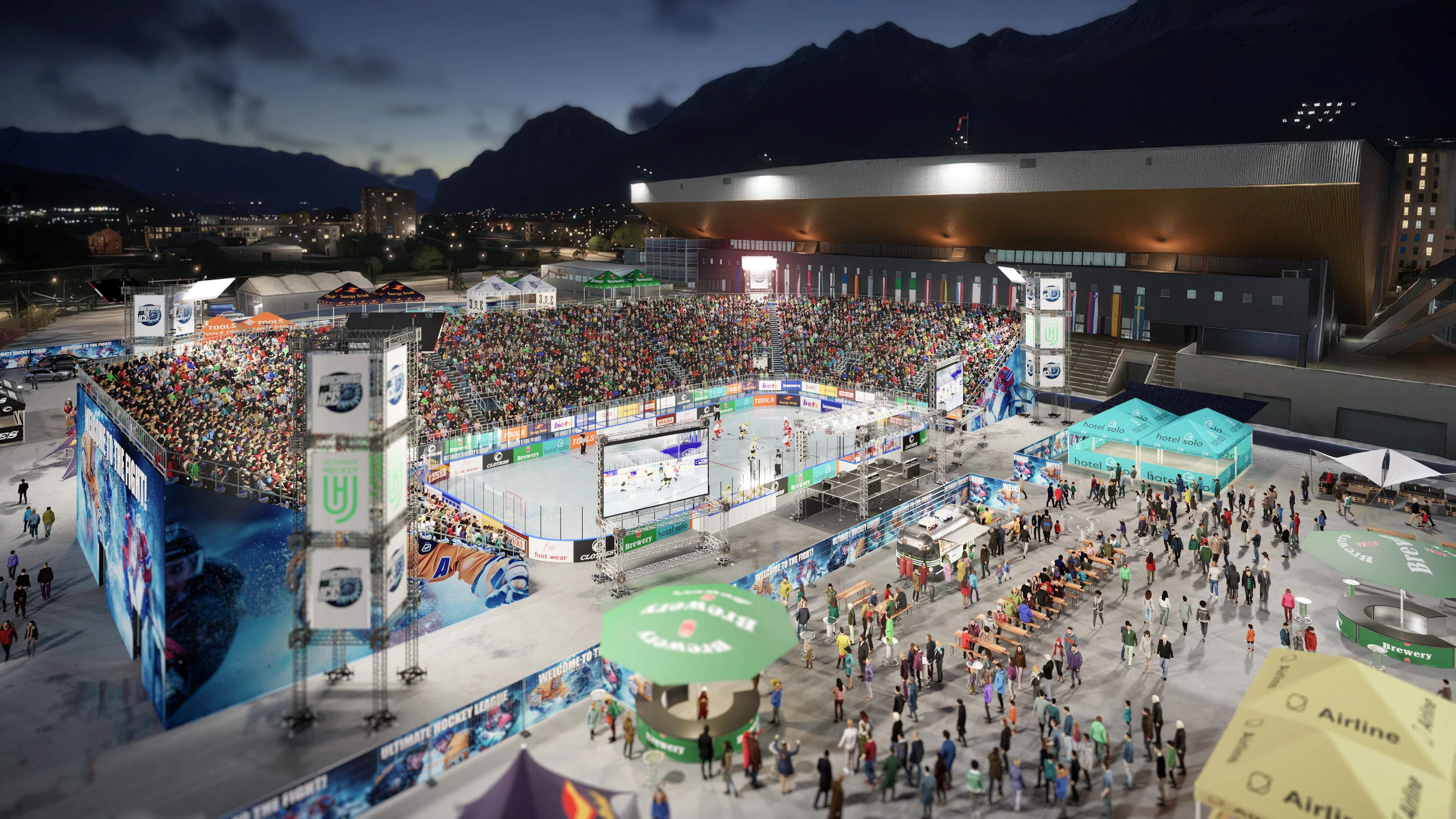 Die "Ultimate Hockey"-Weltpremiere steigt am Wochenende in der Innsbrucker Olympiaworld.