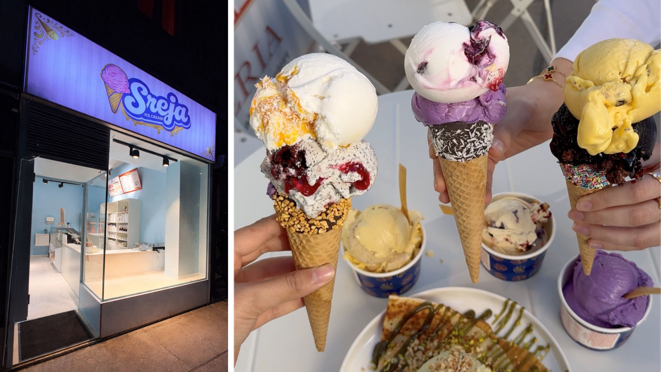 Sreja Ice startet ins nächste Kapitel - und verteilt Gratis-Eis.