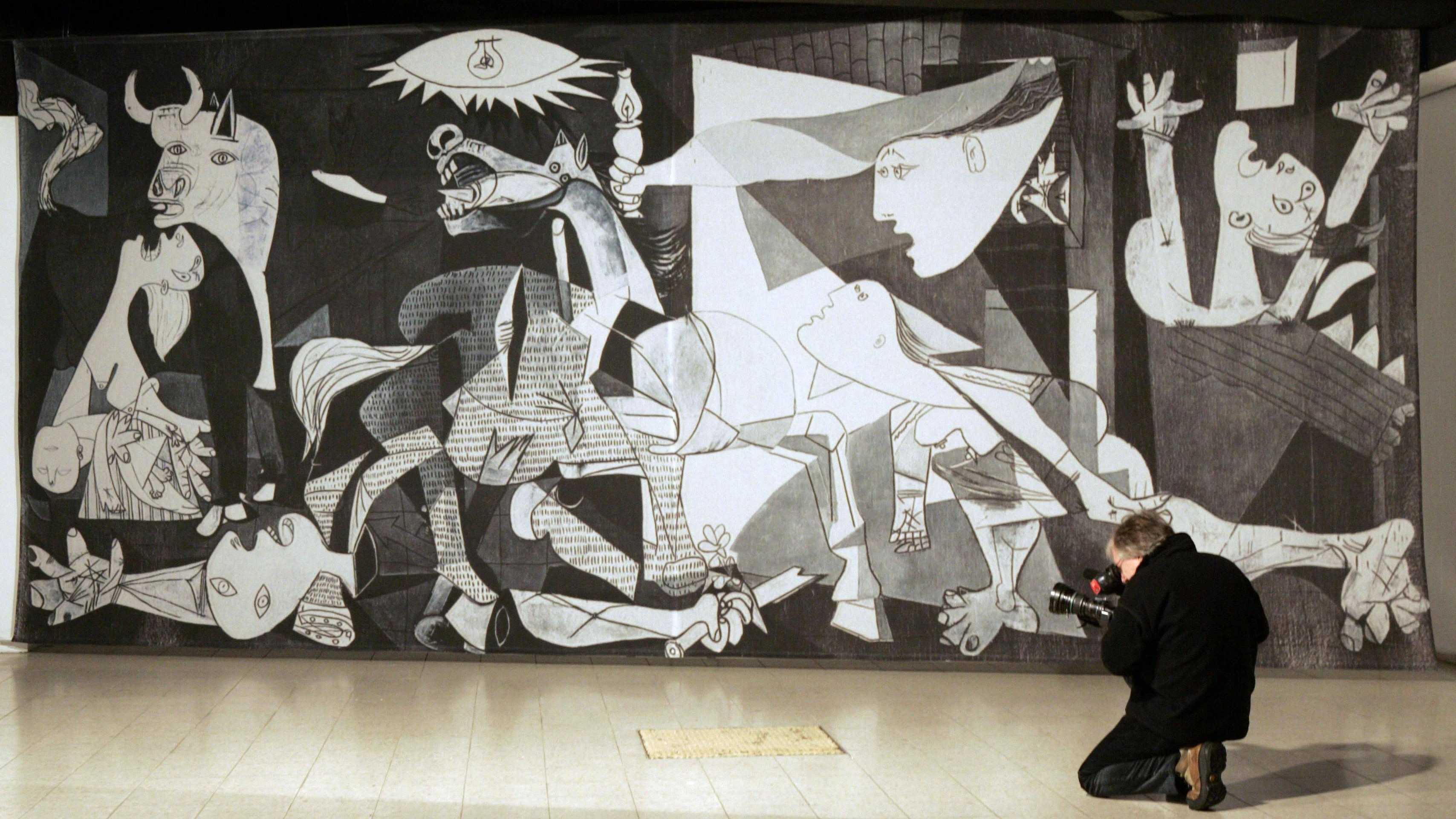 Das Gemälde "Guernica" ist eines der berühmtesten Gemälde Pablo Picassos nun bricht ein Streit zwischen dem Baskenland...