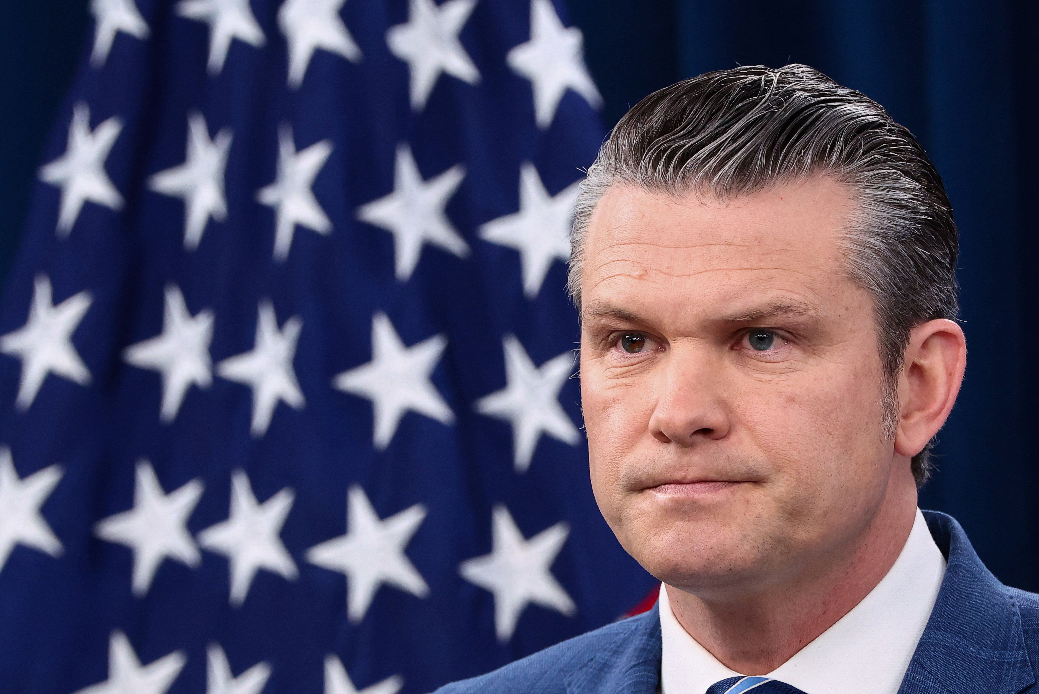 Laut Pete Hegseth könne der Iran keine Raketen mehr bauen.