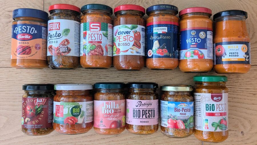 Die Arbeiterkammer OÖ testete 13 gängige Pestos.