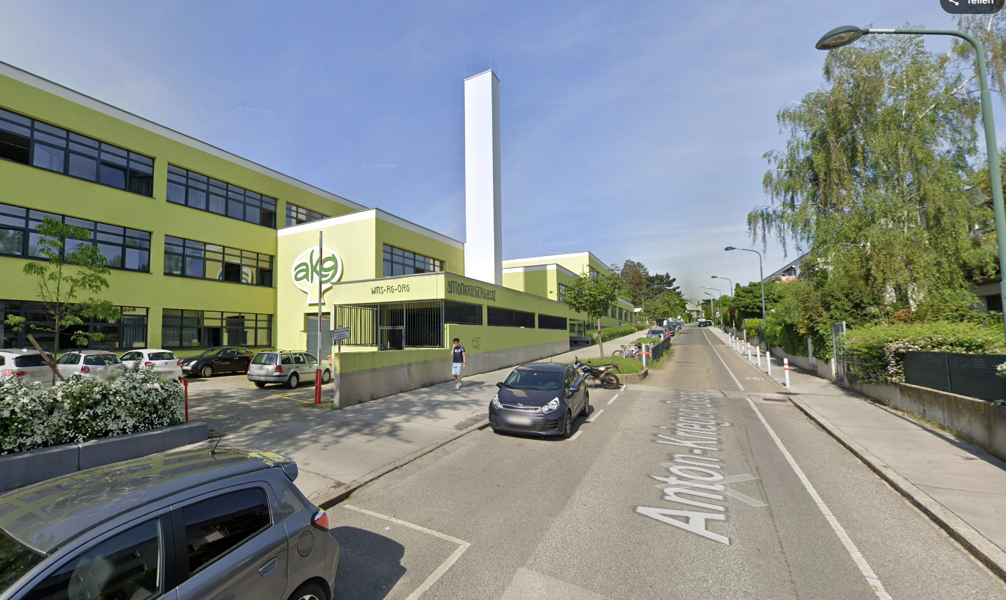 In dieser Schule wurde eine Amokdrohung am WC gefunden.