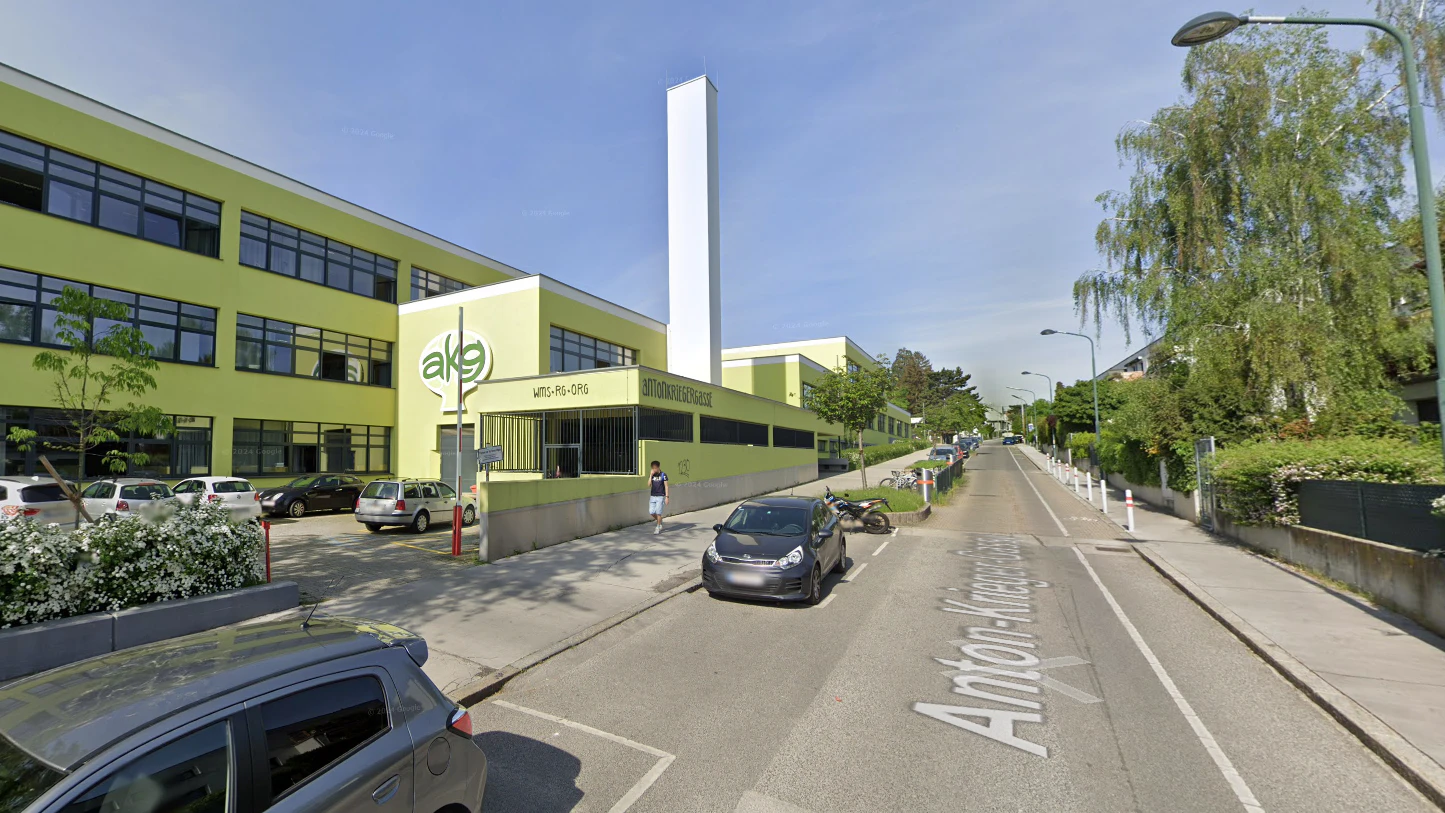 In dieser Schule wurde eine Amokdrohung am WC gefunden.