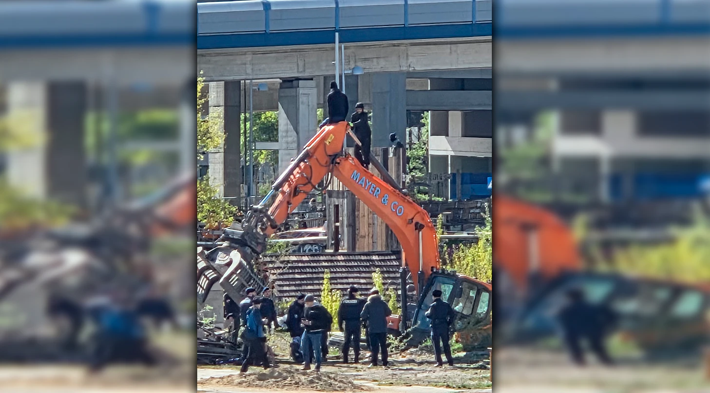 Großeinsatz in St. Marx (Wien-Landstraße)
