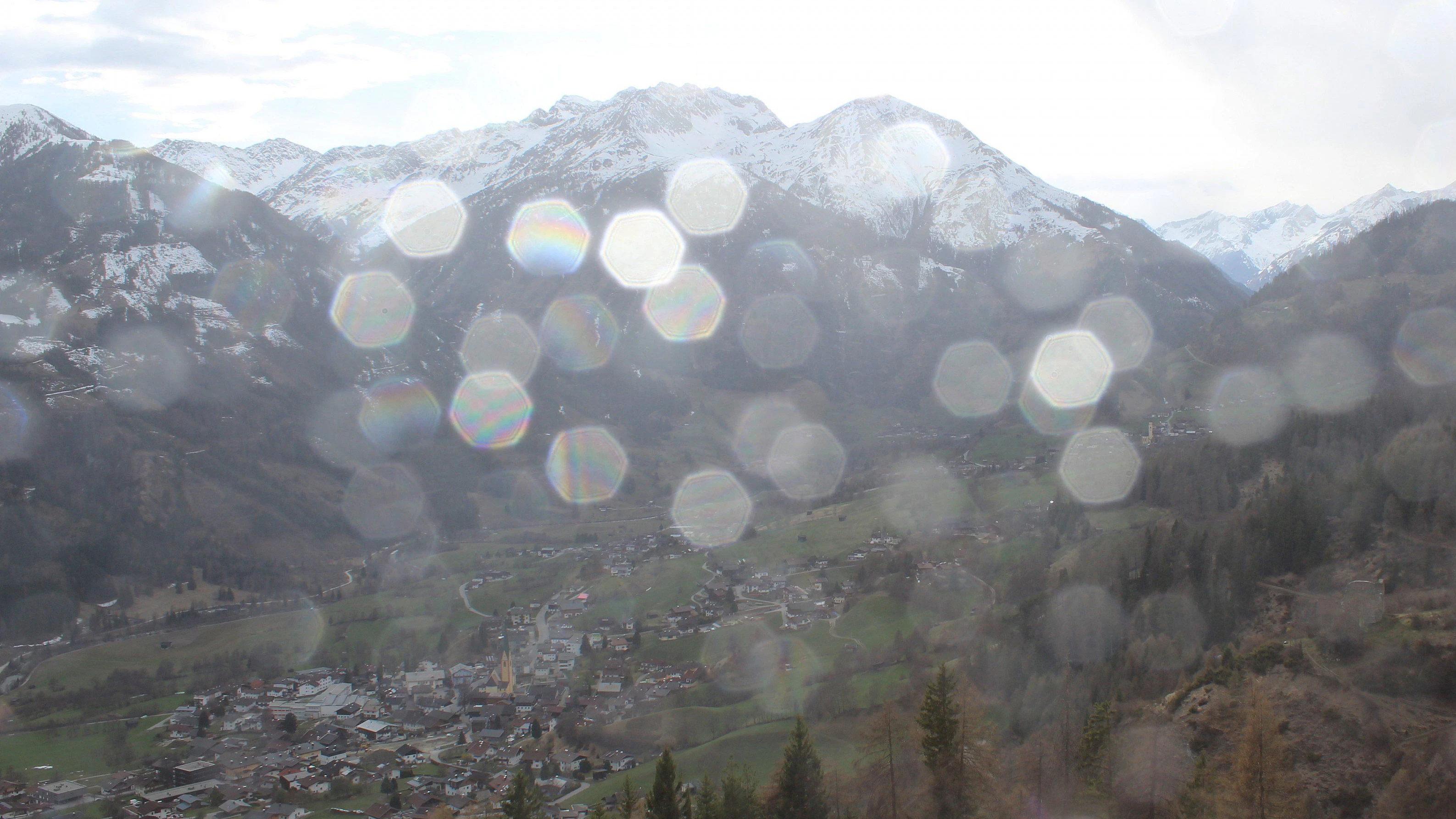 Der Sonnenschein macht kurz Pause.