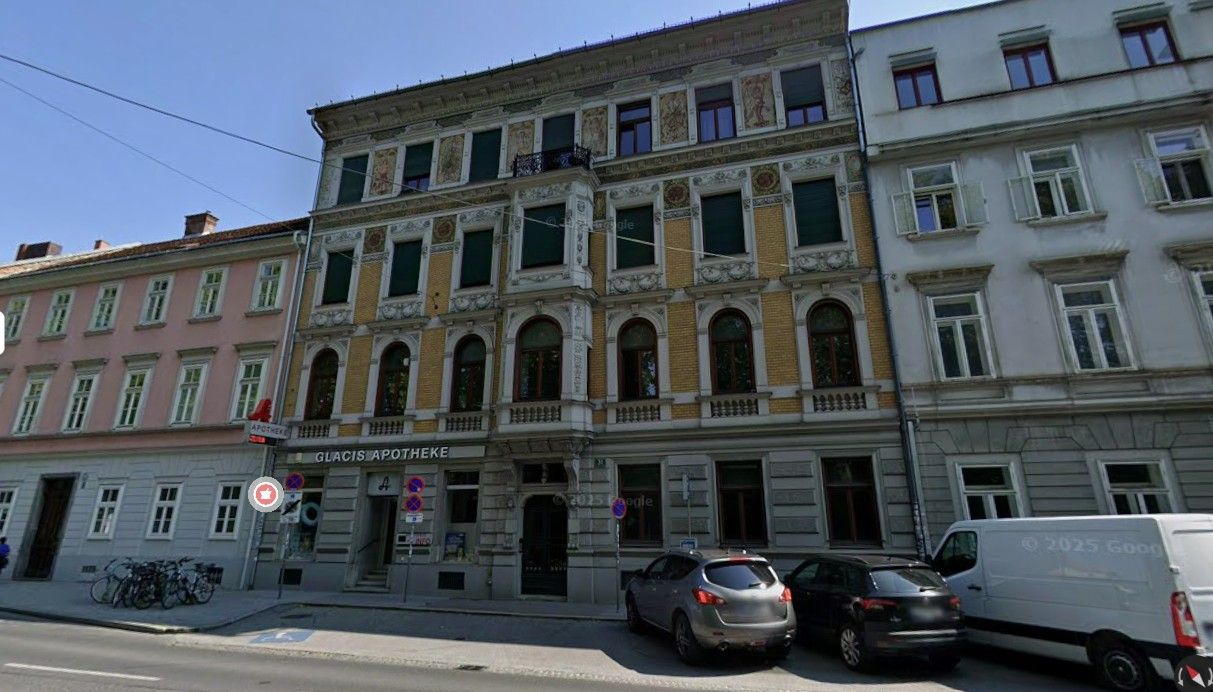 Firmensitz der Unternehmensgruppe in der Glacisstraße in Graz.