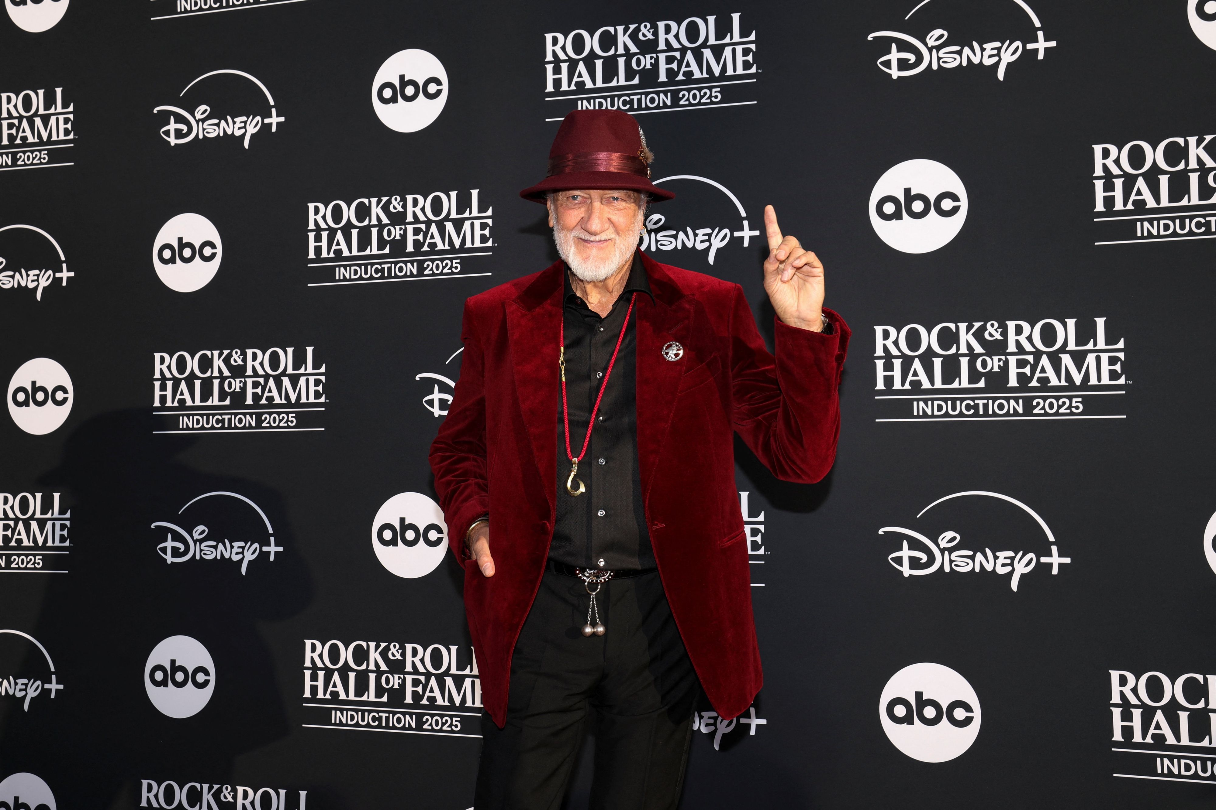 Für Mick Fleetwood ist es bereits die fünfte Ehe.