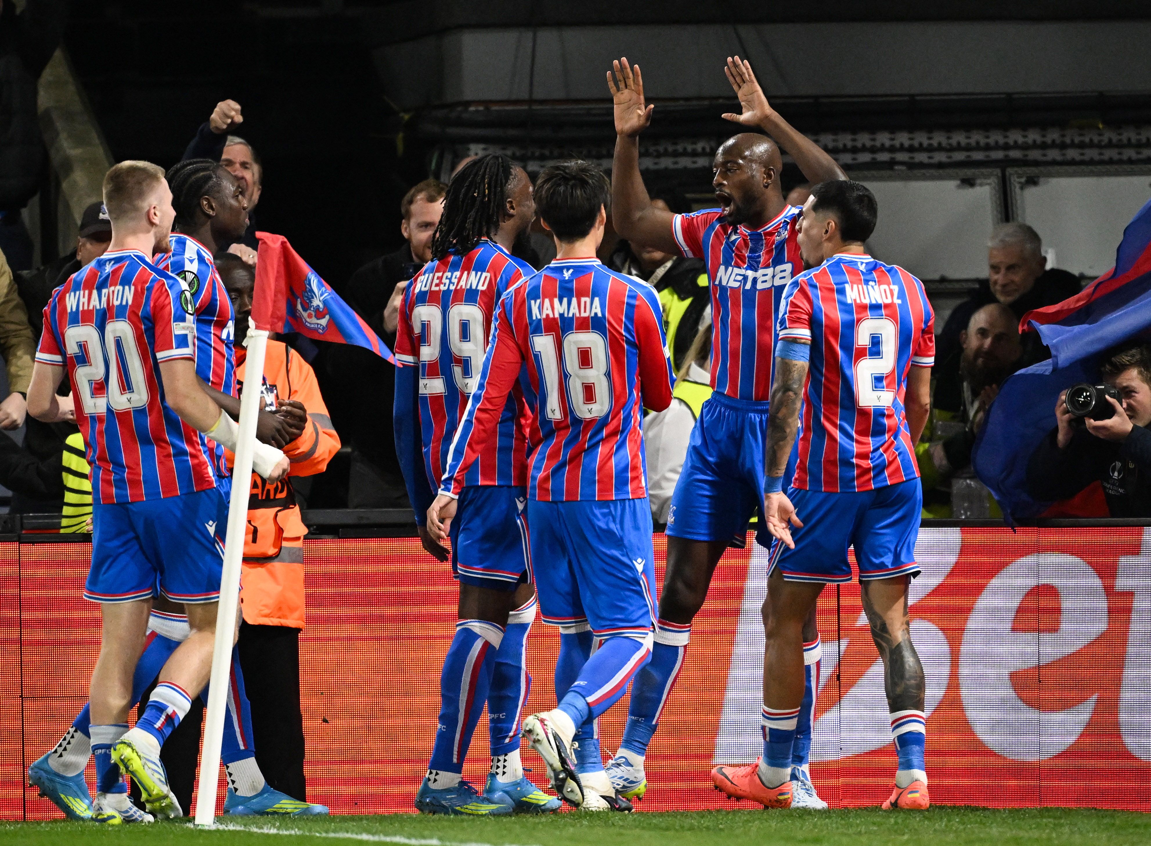 Crystal Palace jubelt. 