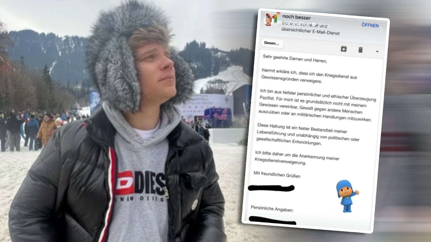 Heute.at - Will Zeichen setzen! Deutscher Rapper verweigert Heer