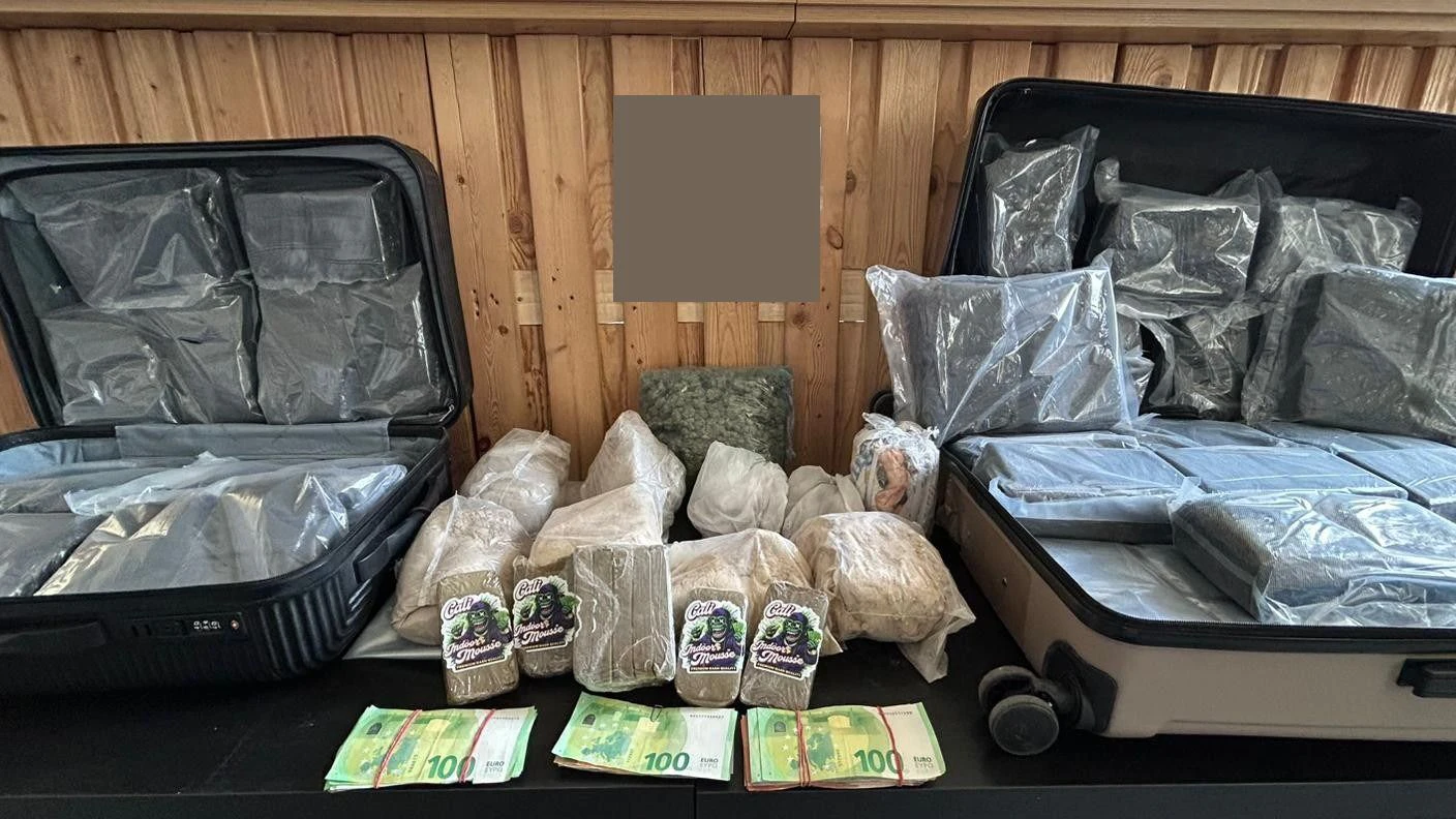 Die Polizei konnte die Drogen sicherstellen.