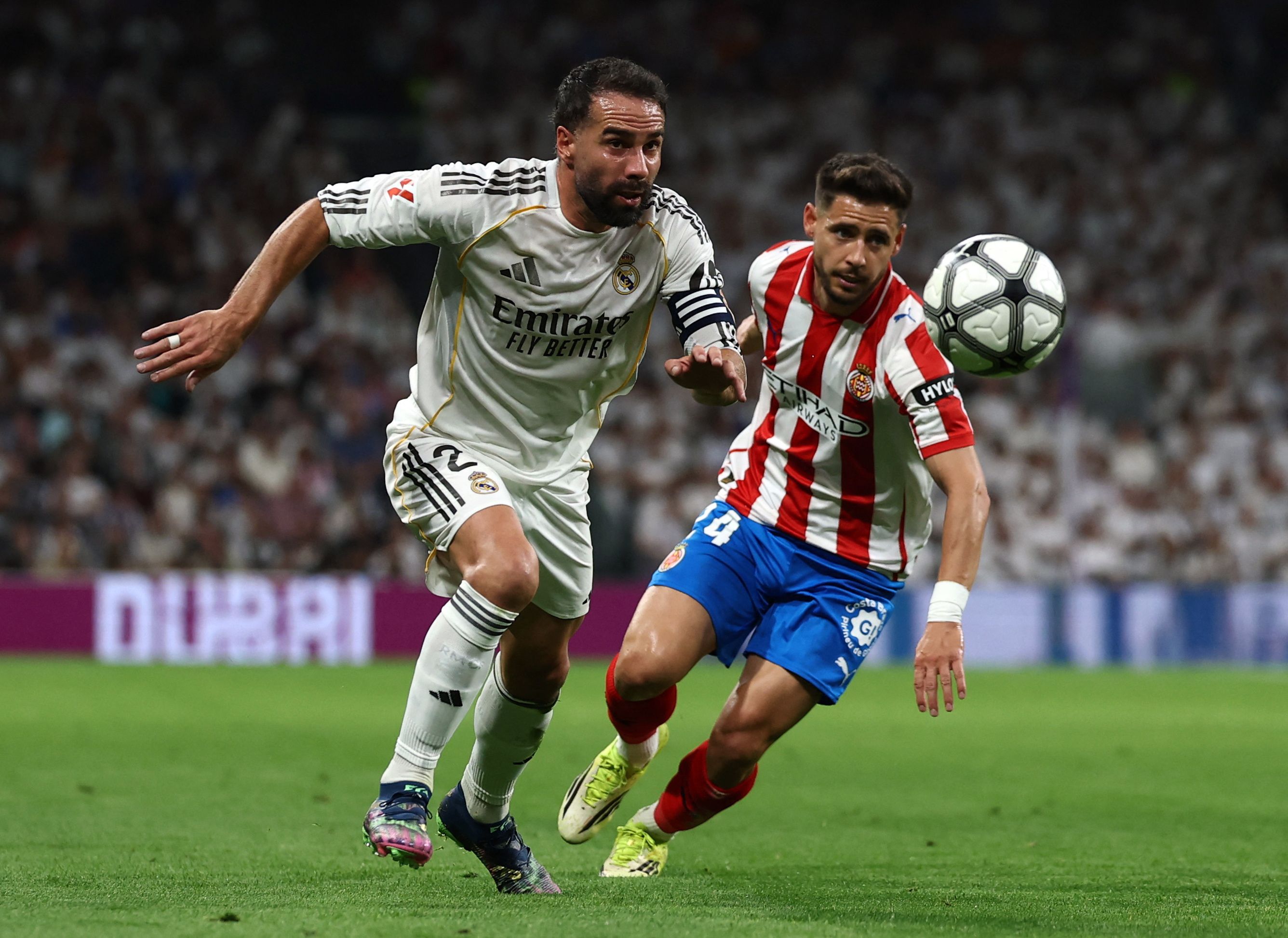 Real Madrid im Duell mit Girona. 
