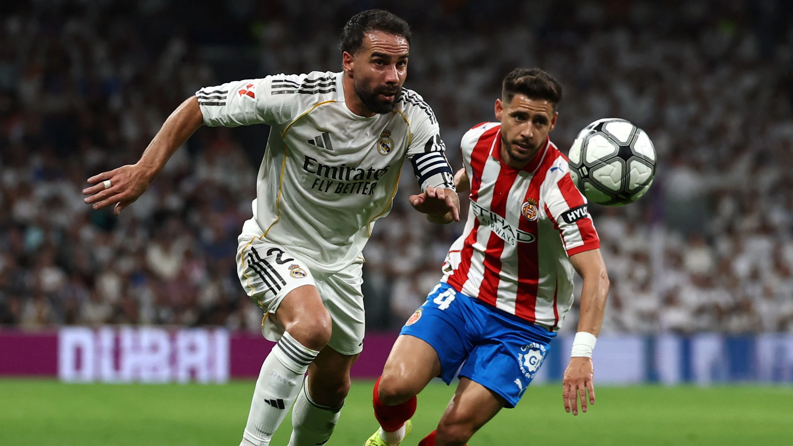 Real Madrid im Duell mit Girona. 