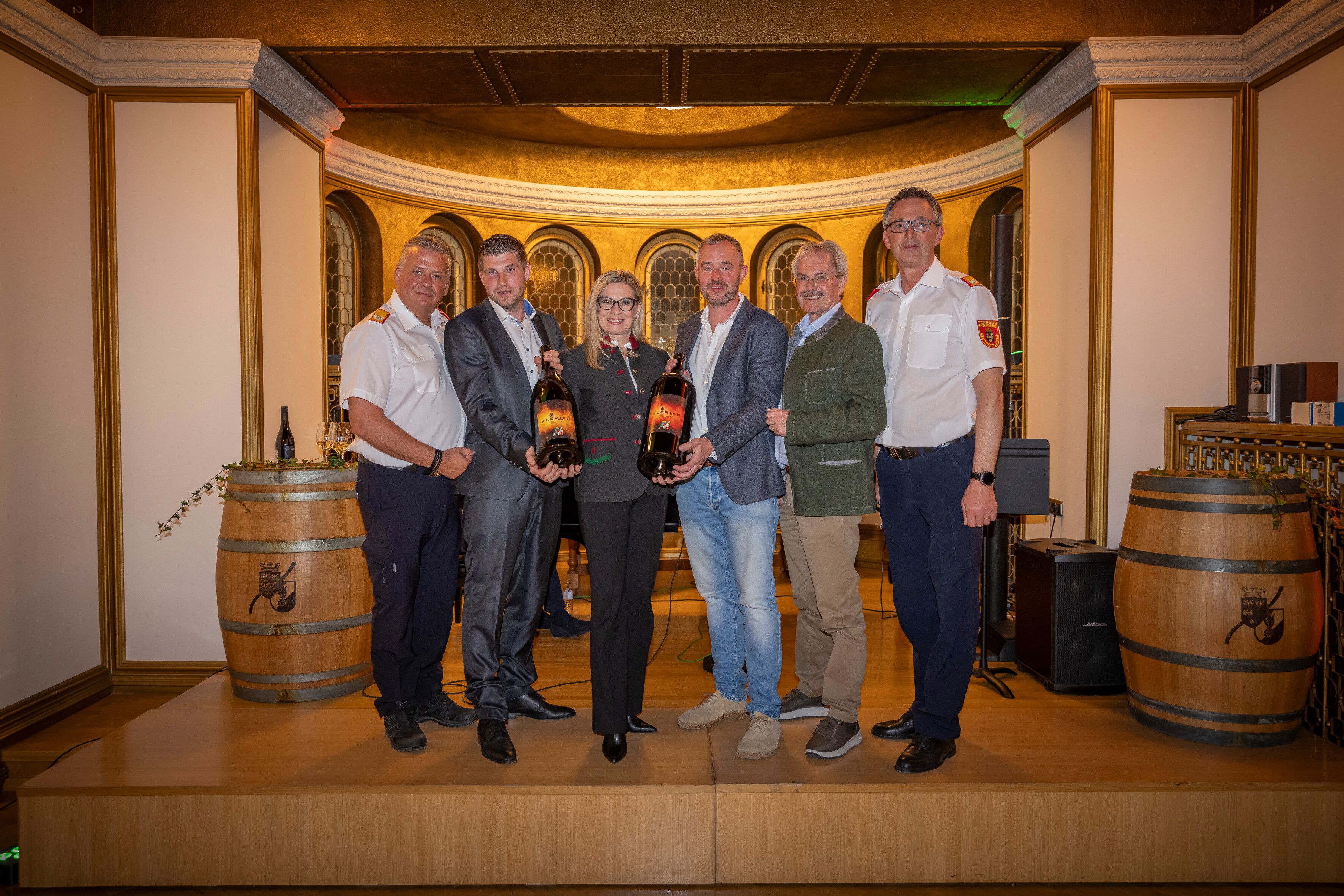 LBD Dietmar Fahrafellner, Mathias Ruttenstock, Christa Kummer, Georg Weinwurm, Landtagspräsident Karl Wilfing, LBDSTV Martin Boyer