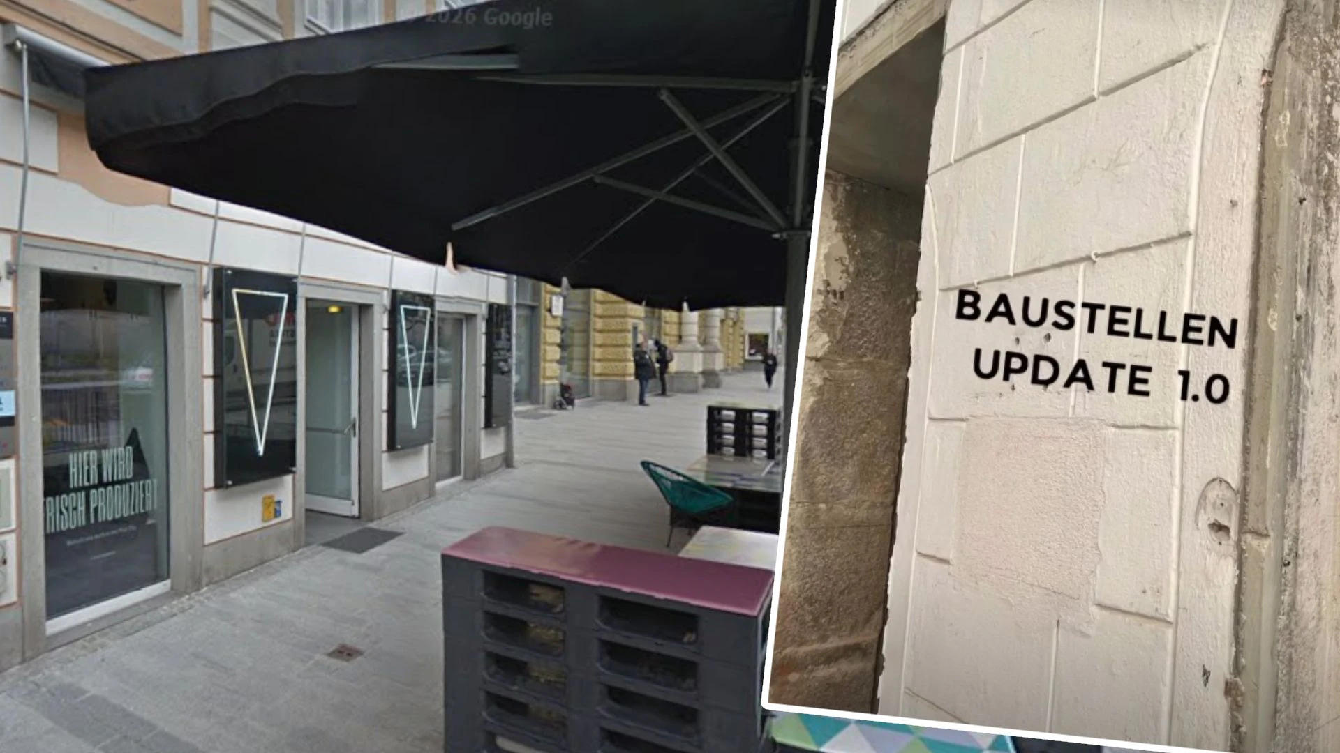 Bis zuletzt befand sich der "Eisdieler" noch an der Promenade 9. Schon im Mai zieht der Store an einen neuen Standort.