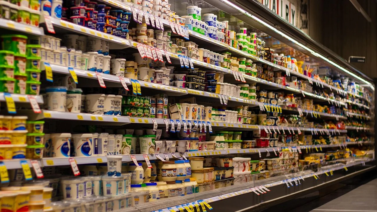 Supermarkt Regal