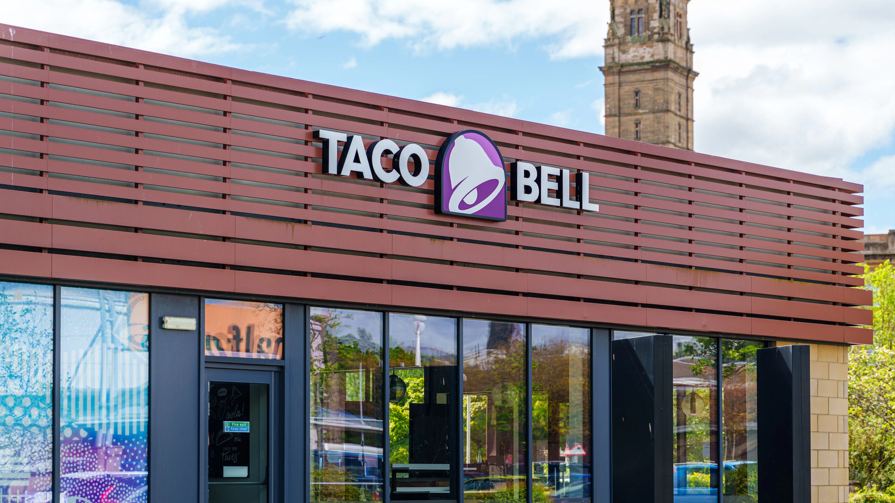 Taco-Bell-Filiale in Greenock...